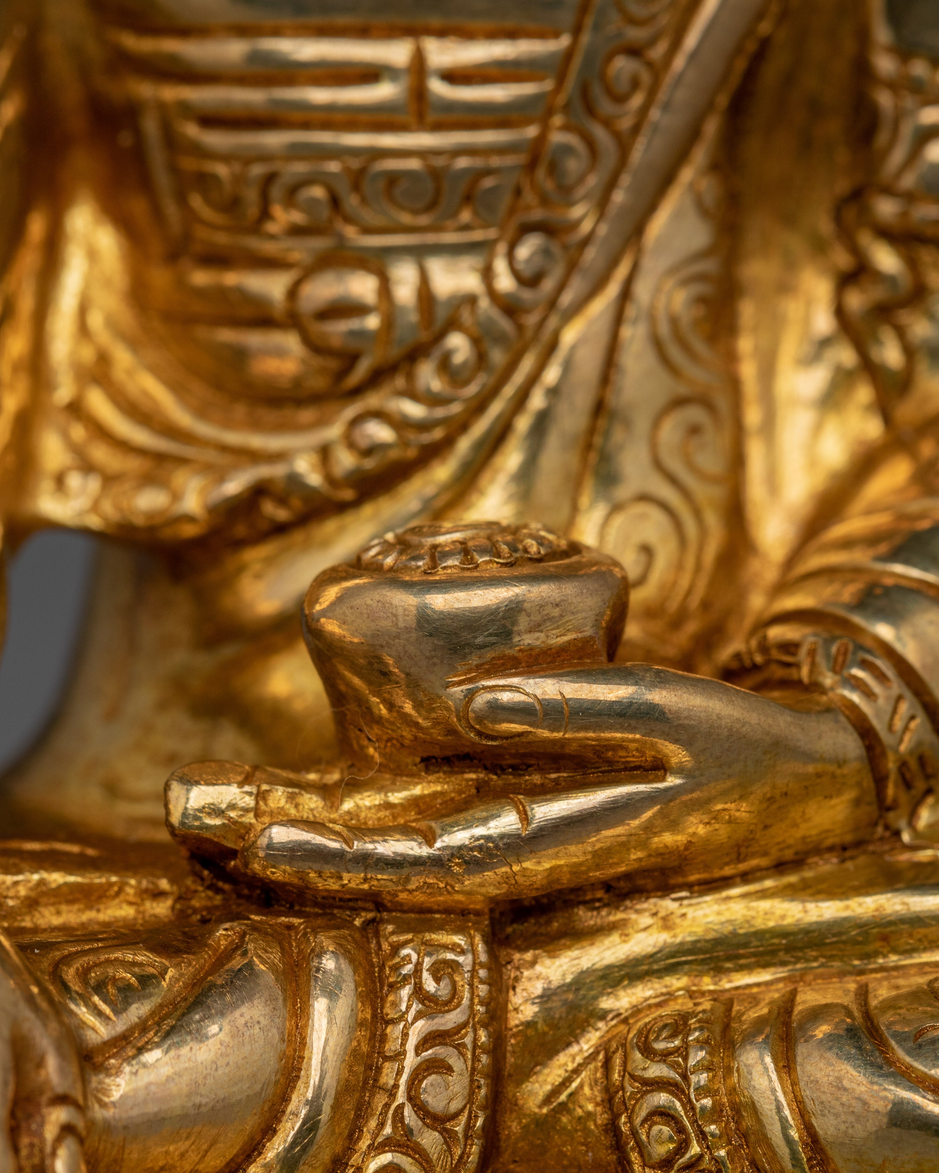 Meditation Icon Shakyamuni Buddha | Nepalese Craftsmanship