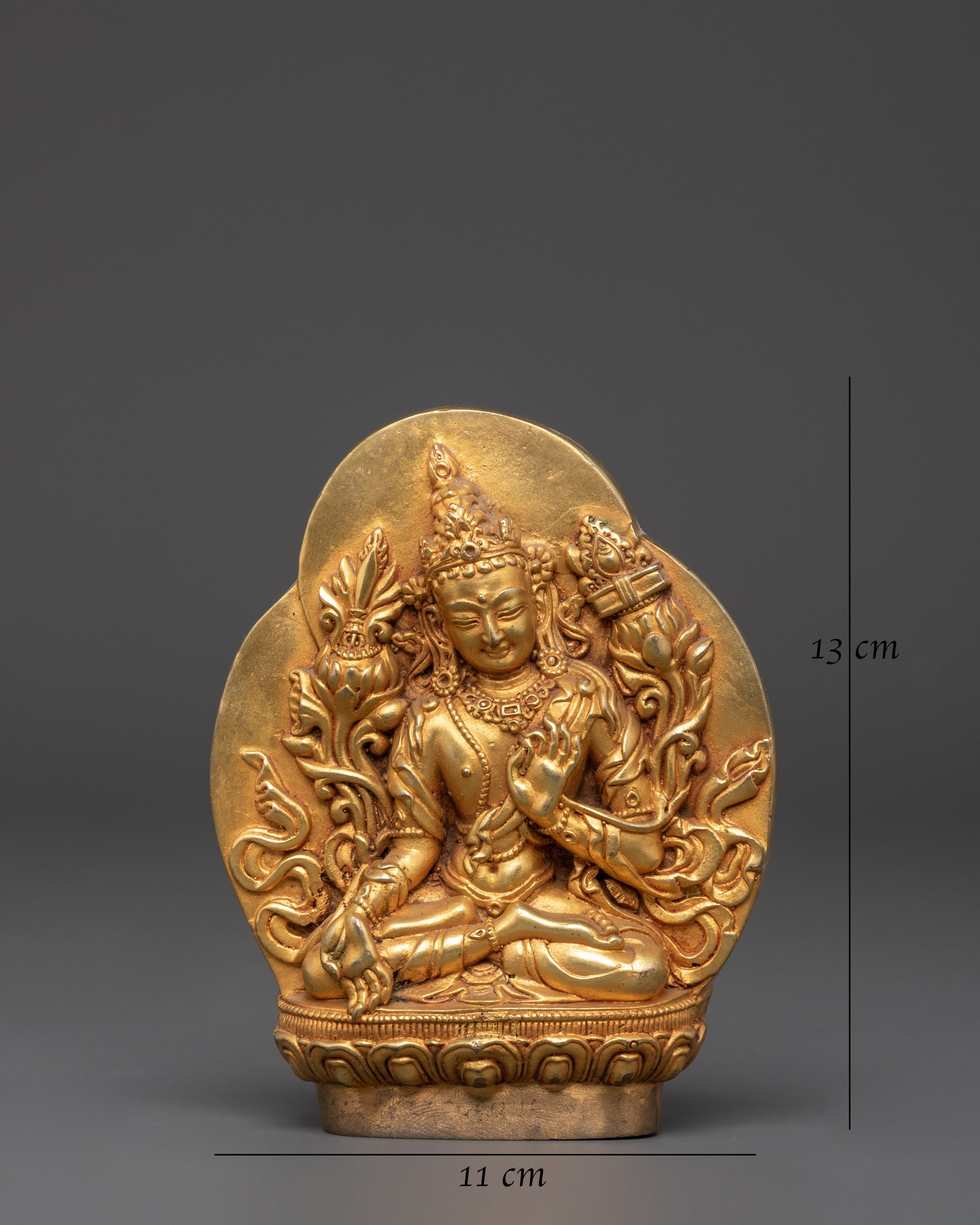 Wisdom Deity Manjushri Figurine | Buddhist Statue for Enlightenment