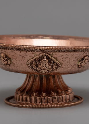 Traditional Buddhist Offering Serkyem | Handcrafted Sacred Tool for Spiritual Ceremonies