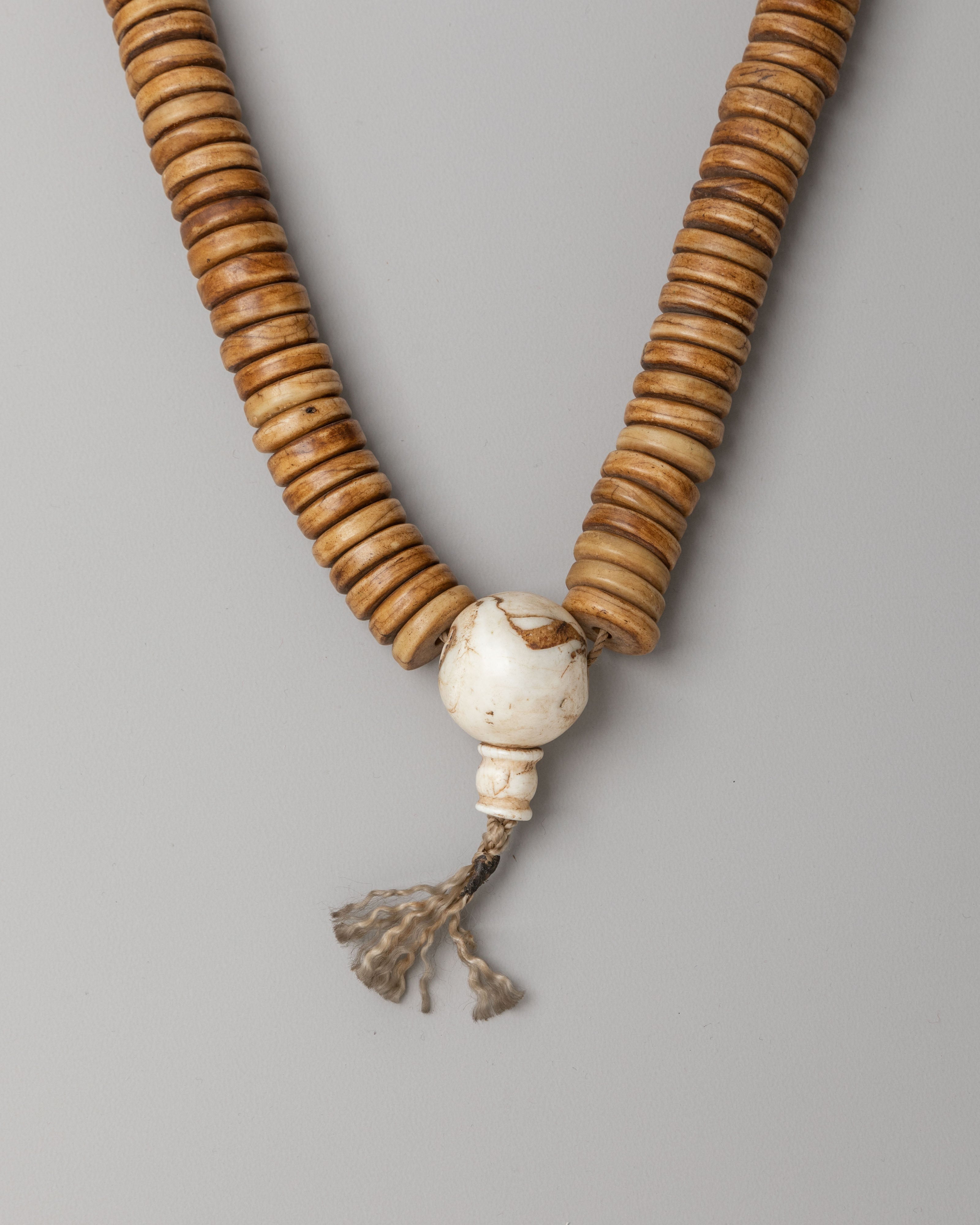 Buddhist Mala for Meditation |Handcrafted Ethically Sourced Bone Prayer Beads