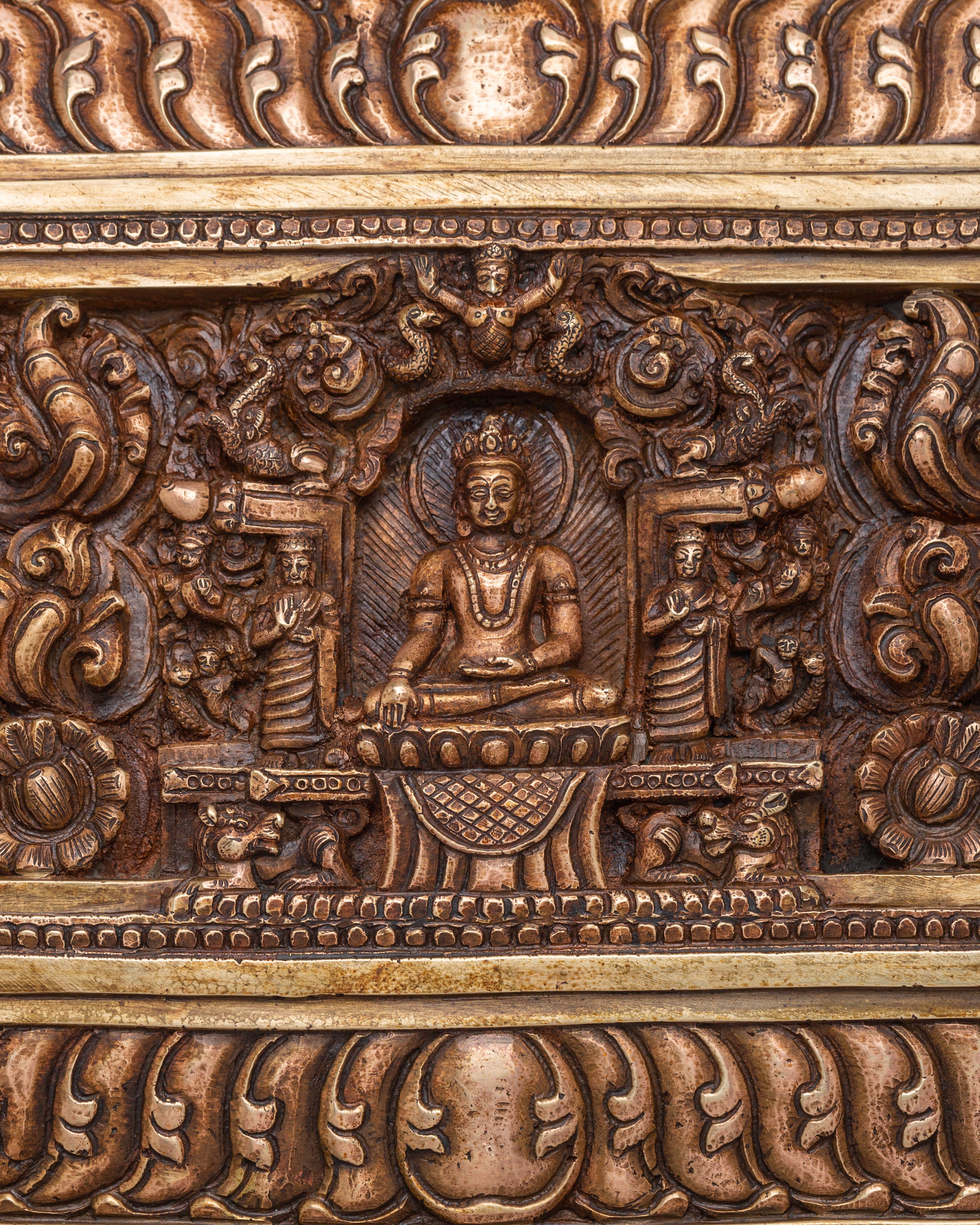 Decorative Buddhist Decor | Five Dhyani Buddha Decor