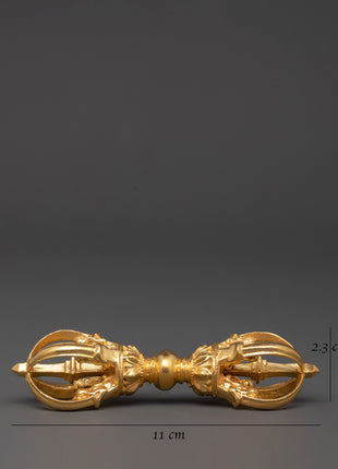 Copper Ritual Vajra Dorje | Tibetan Spiritual Tool