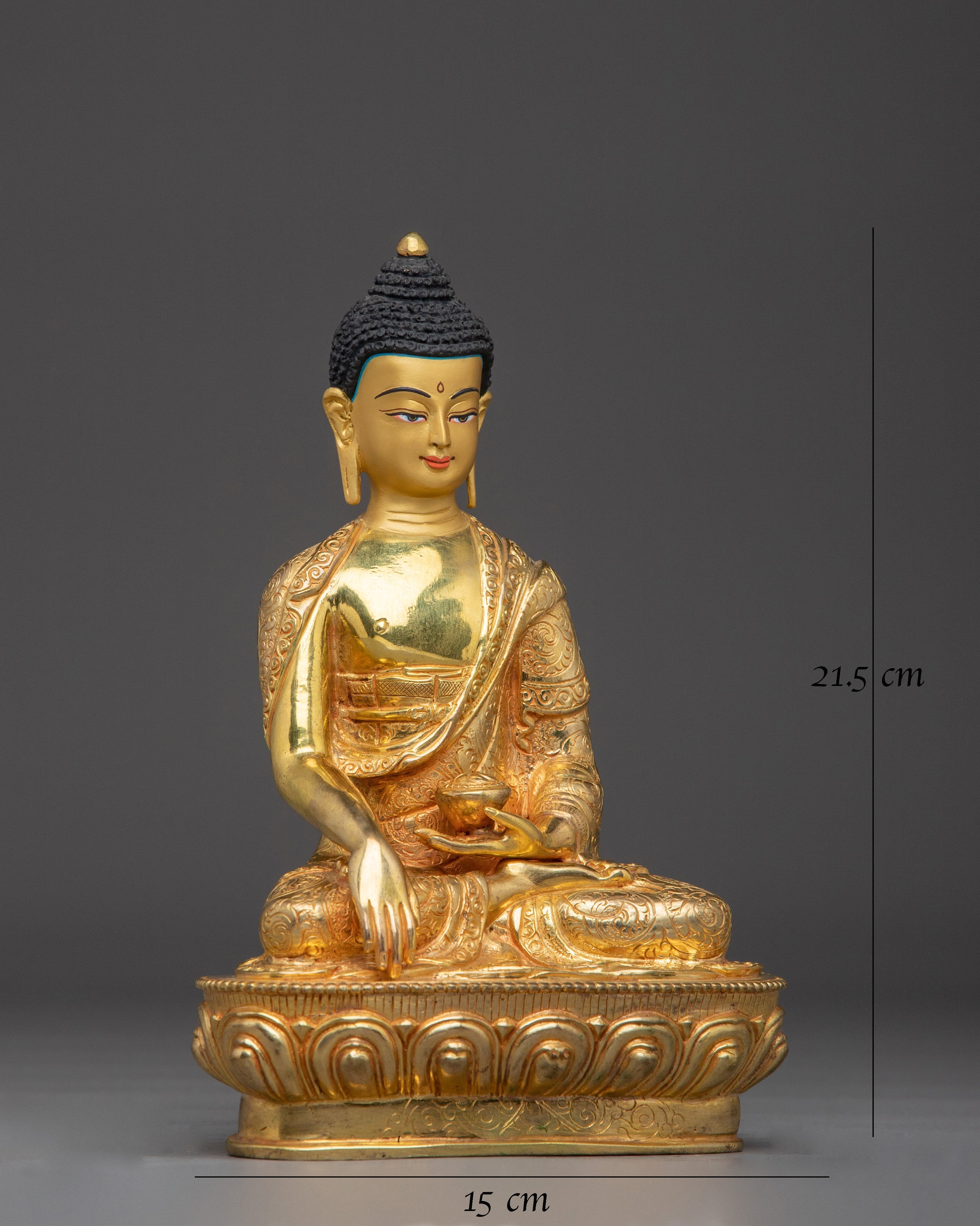 buddha shakyamuni enlightened statue