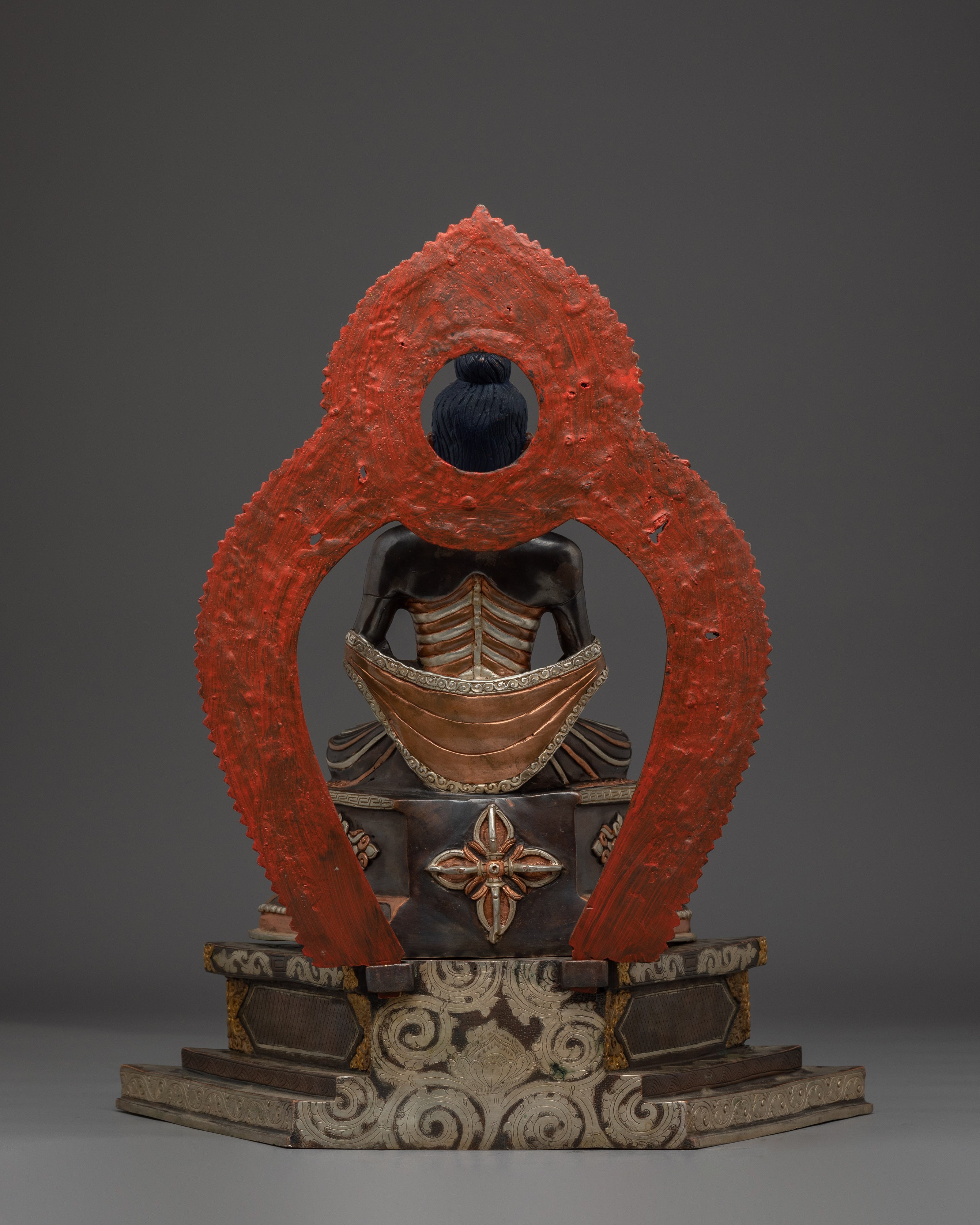 Fasting Buddha with Throne | Path to Enlightenment