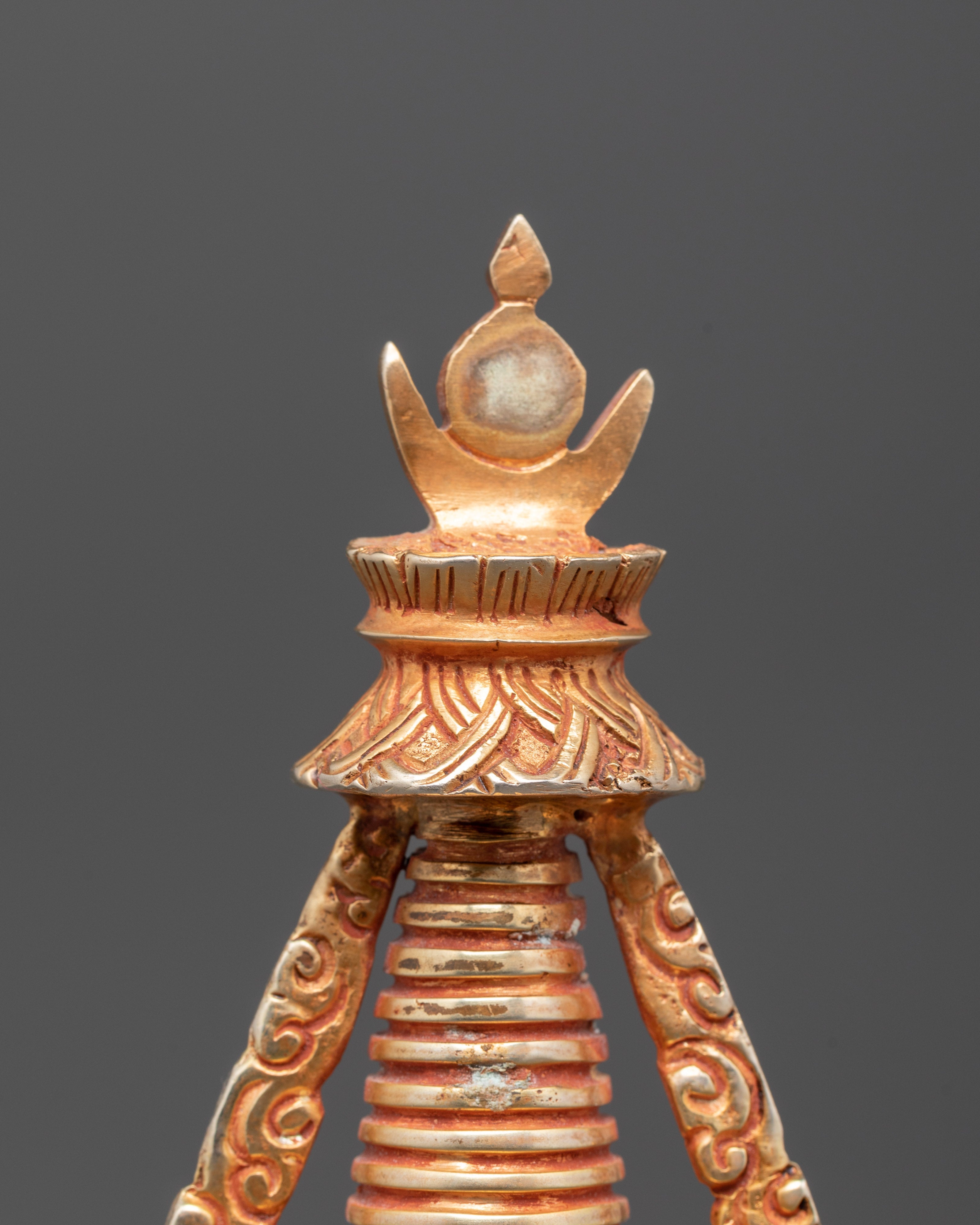 Golden Stupa for Ceremonies | Path to Enlightenment