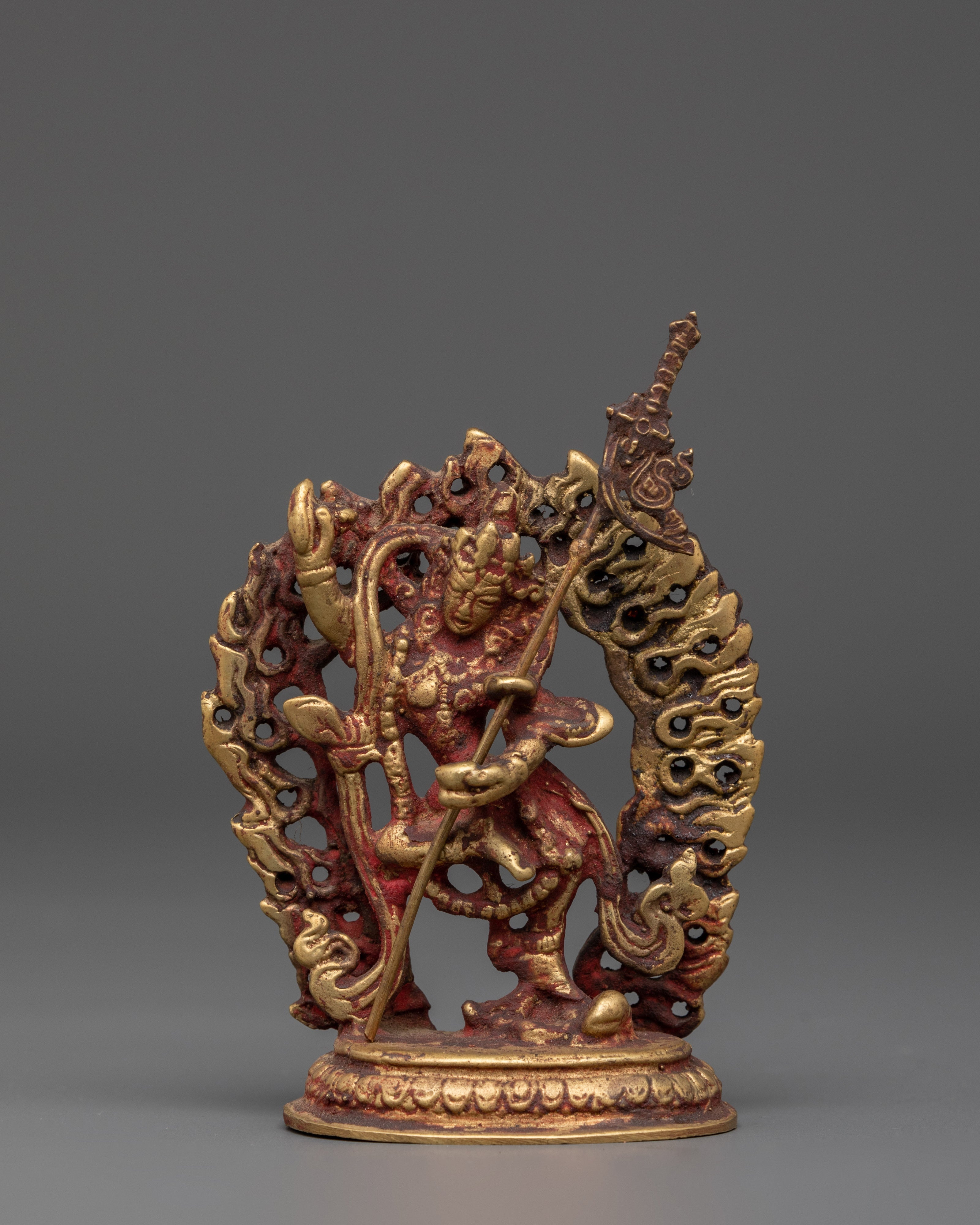 Vajrayogini Handcrafted Statue | Statue With Gold Plating for Altar