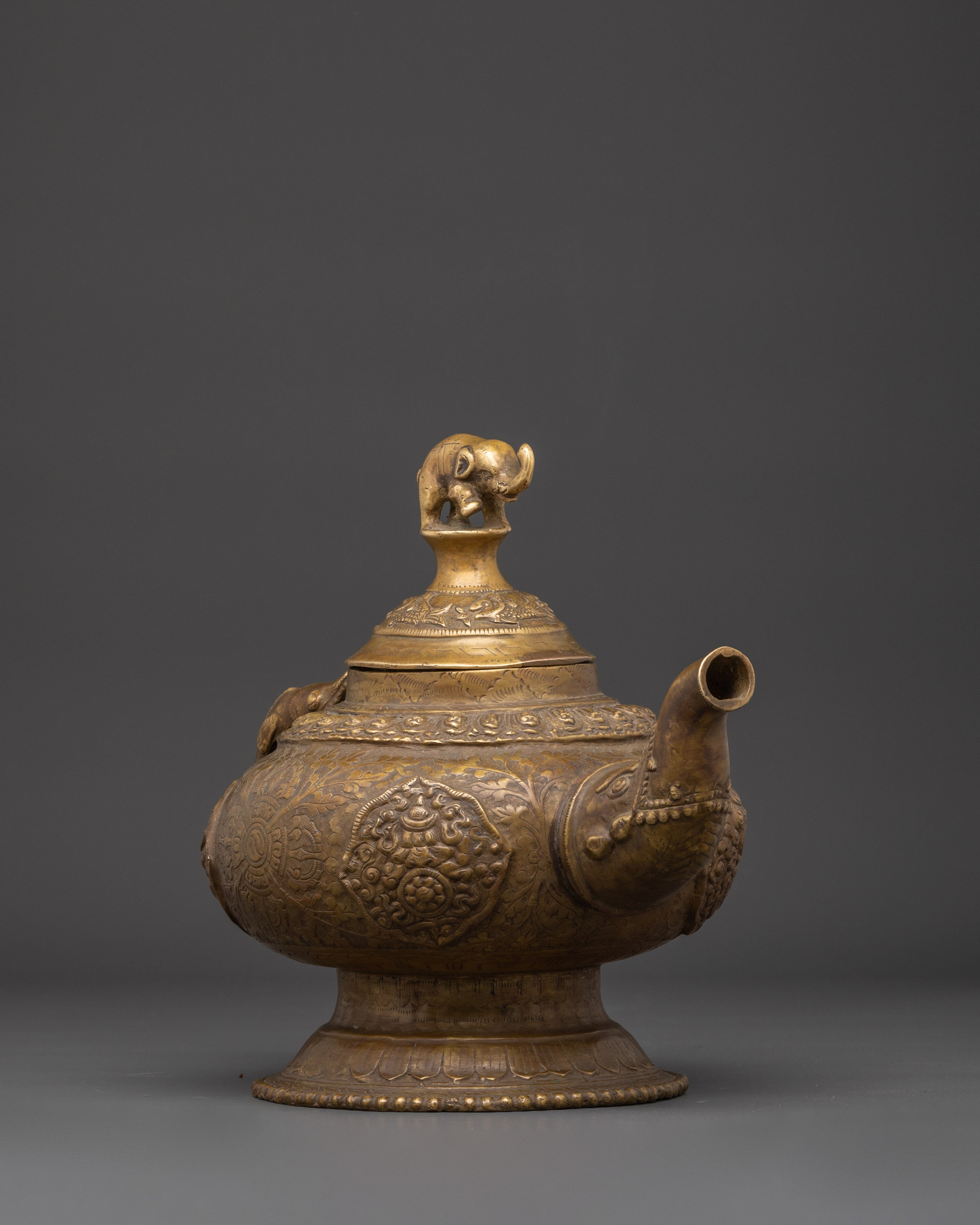 Traditional Tibetan Teapot | Tibetan Spiritual and Cultural Artifact