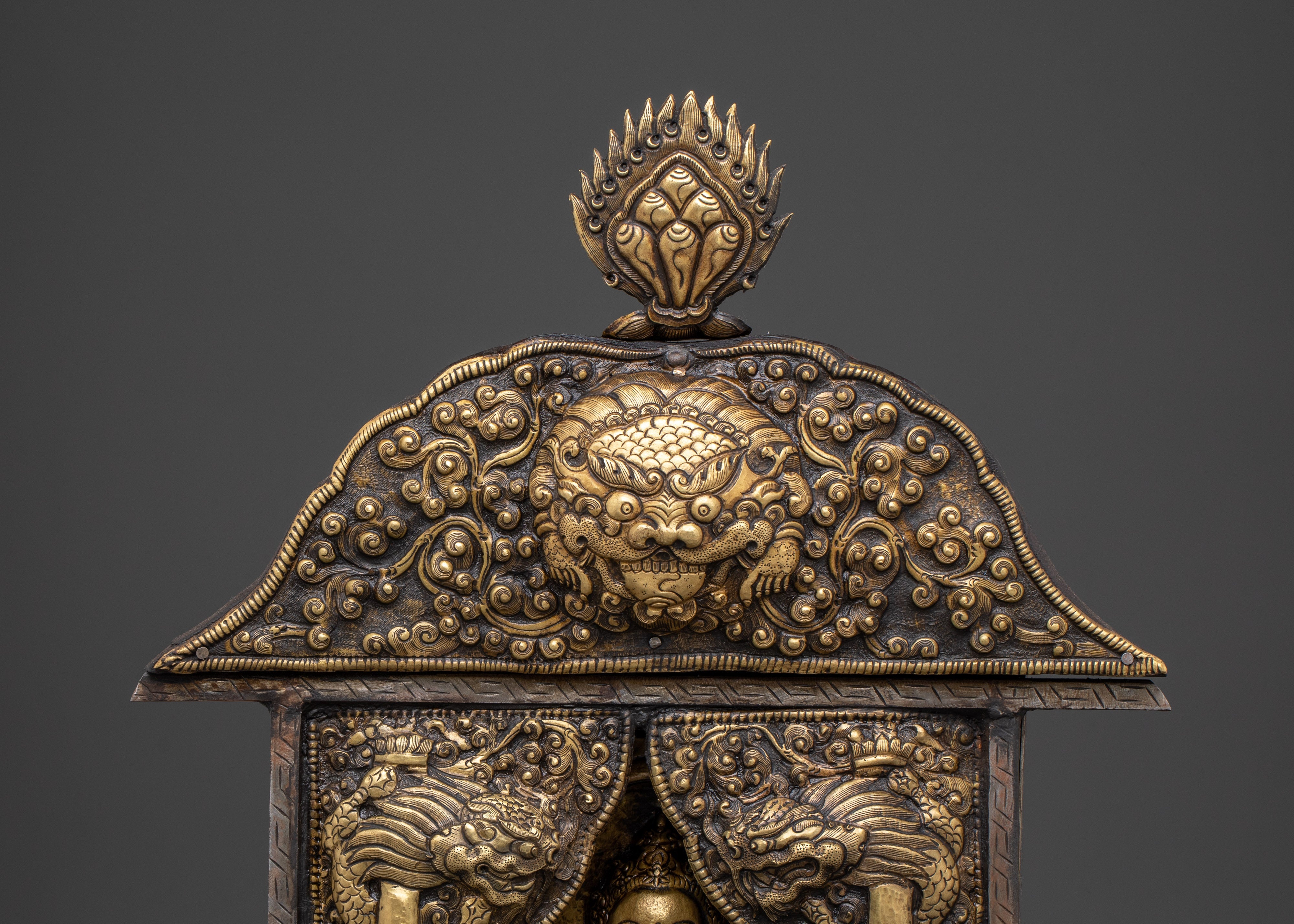 Chenrezig Brass Statue | The Bodhisattva of Compassion