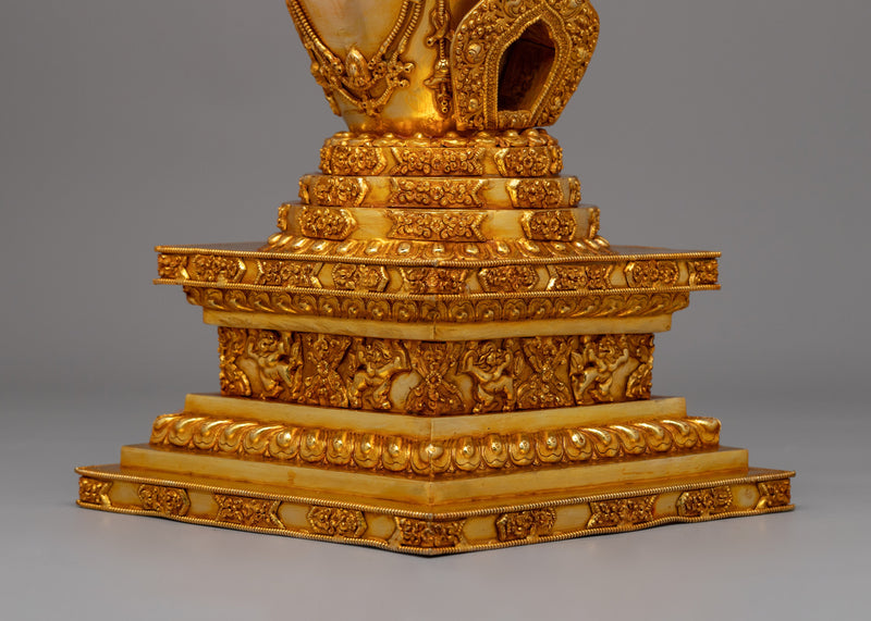 Tibetan Lotus Blossom Stupa | A Symbol of Enlightenment