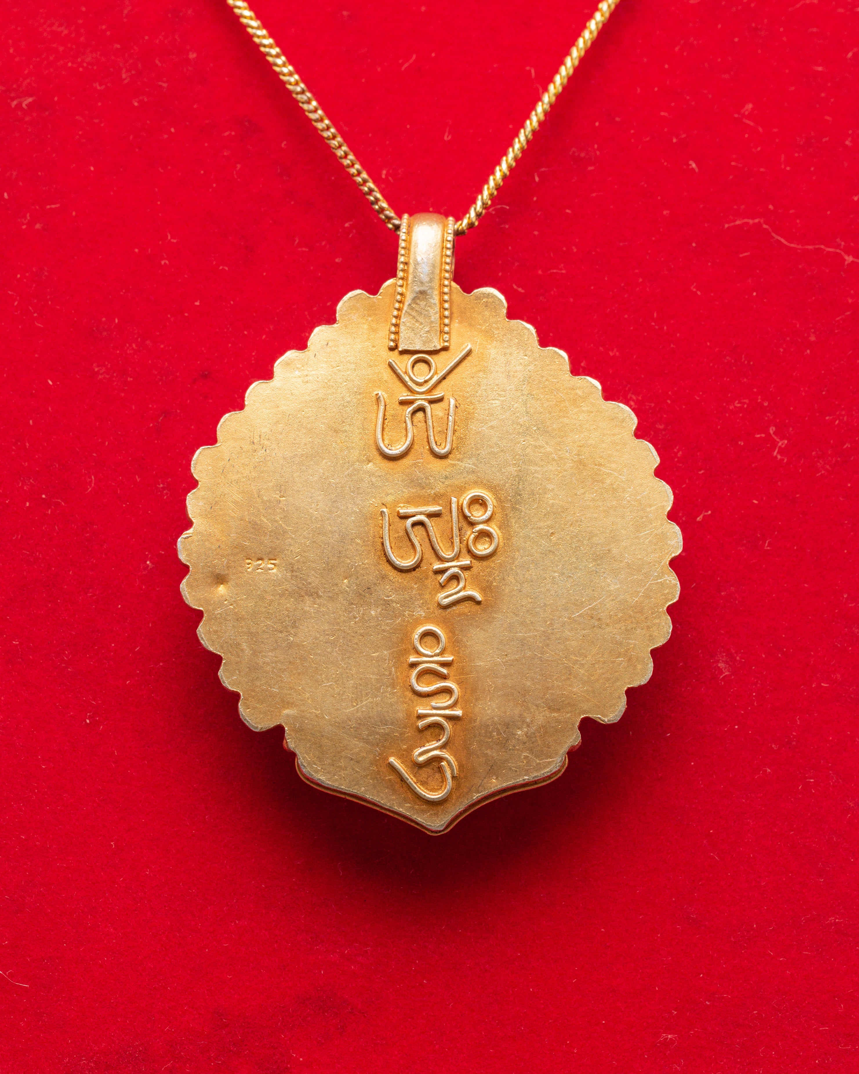 Manjushri Ghau Box Amulet | Buddhist Wisdom Deity