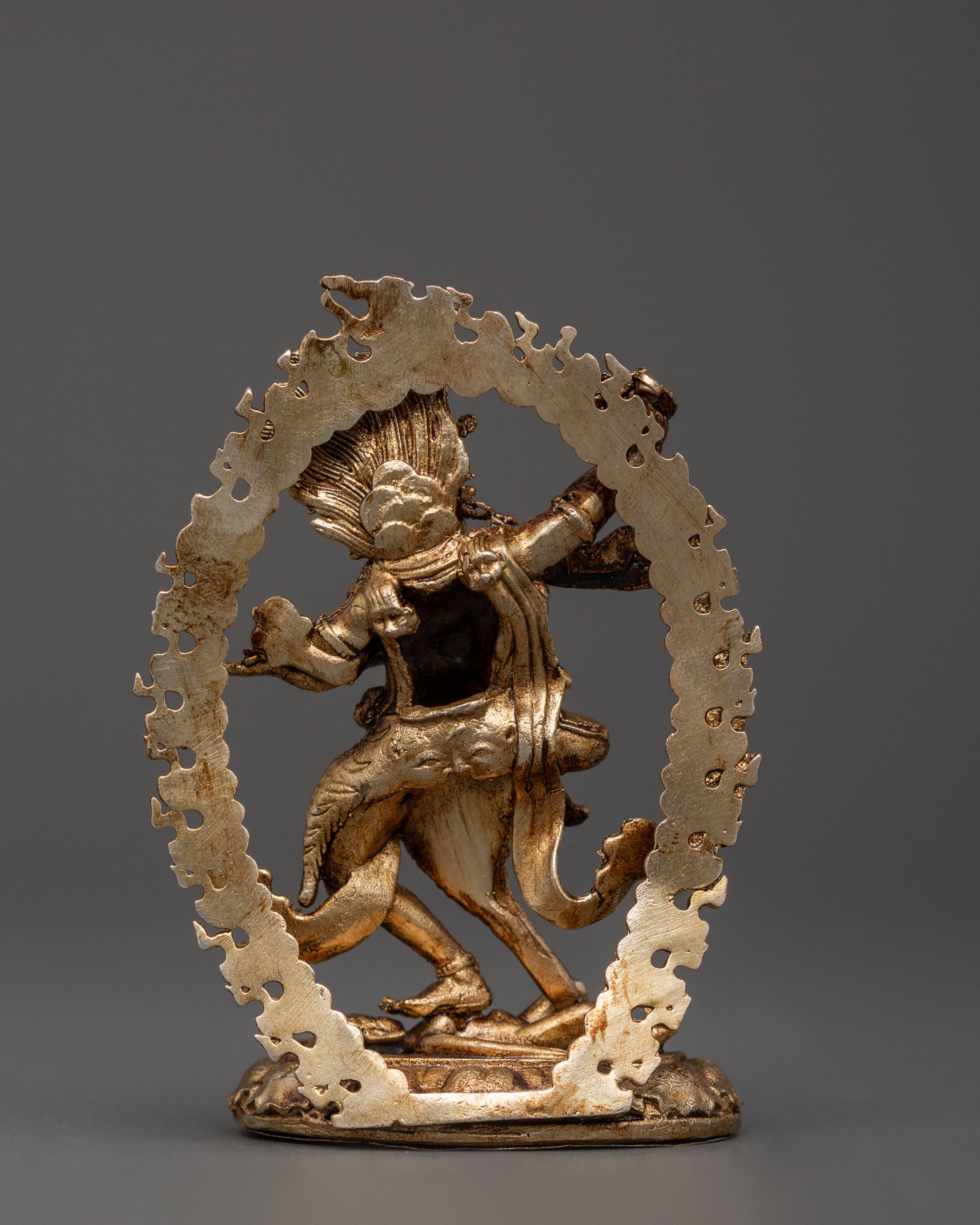 Troma Nagmo Wrathful Dakini Statue | Tibetan Wisdom Deity for Cho Practice, Altar & Ritual