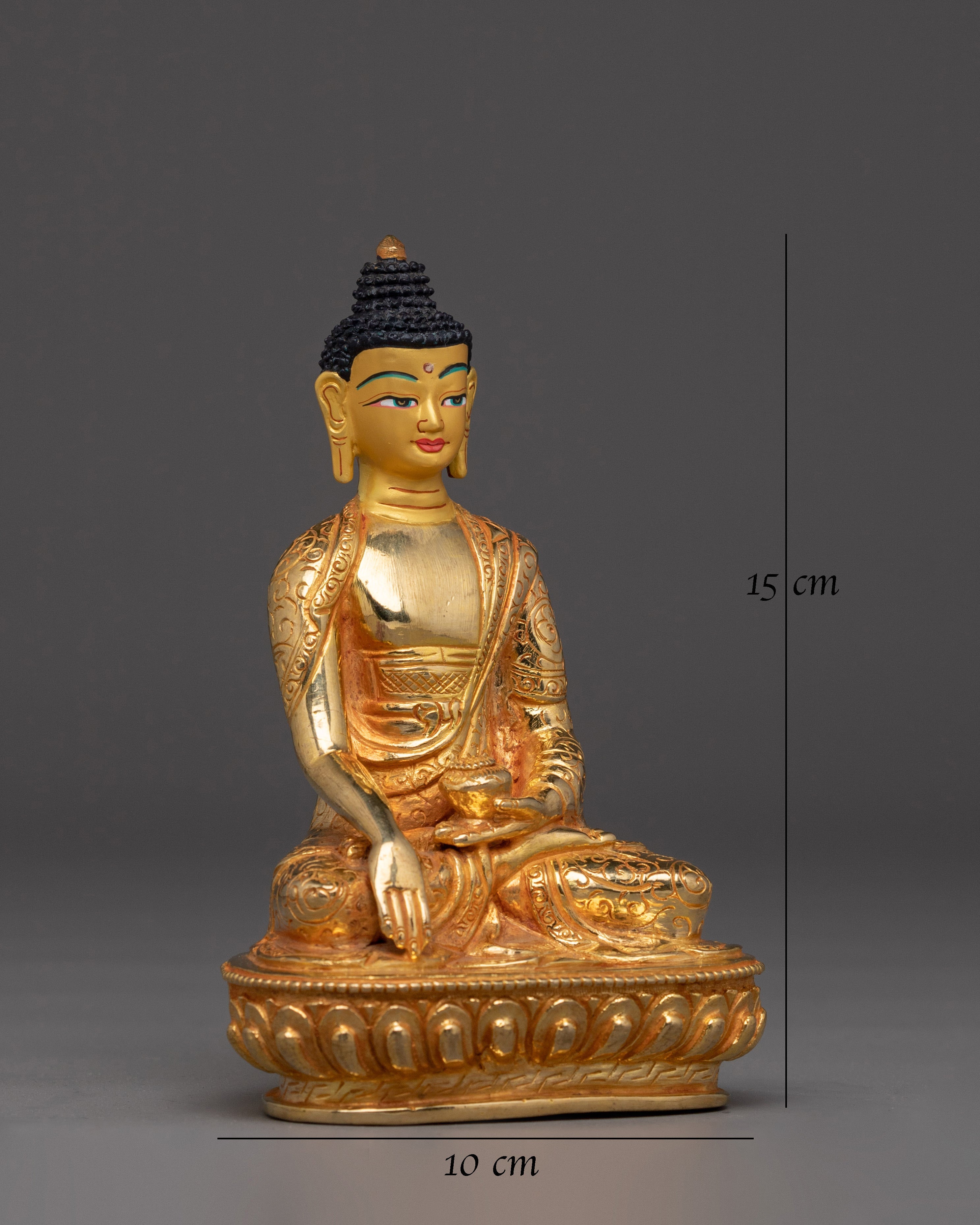 Golden First Buddha Shakyamuni Artwork