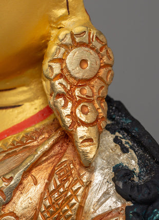 Guru Rinpoche with Sacred Beautiful Halo Statue | Lotus Born Buddhist Master