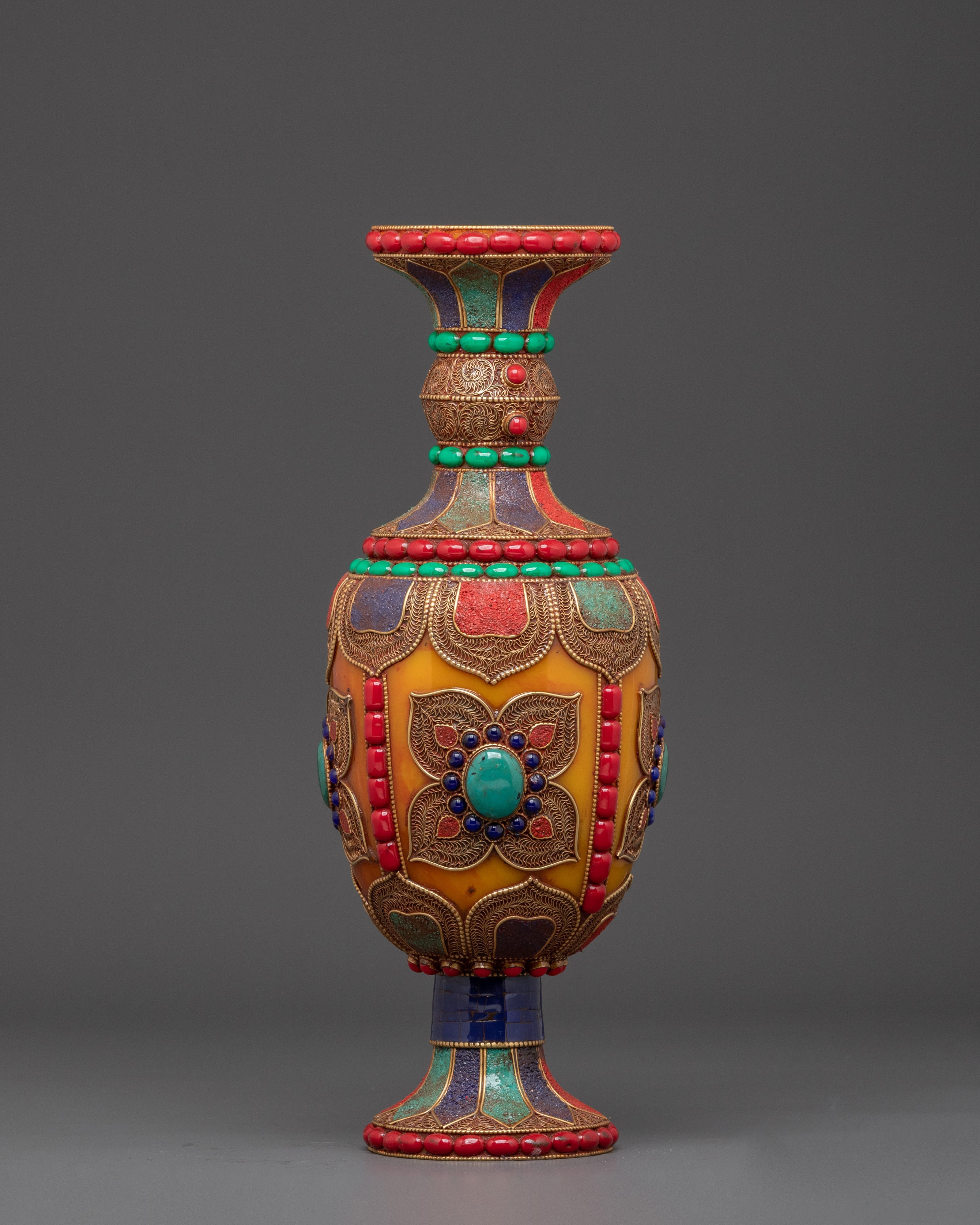 Flower Vase Set For Decor | Himalayan Vase for Home & Office