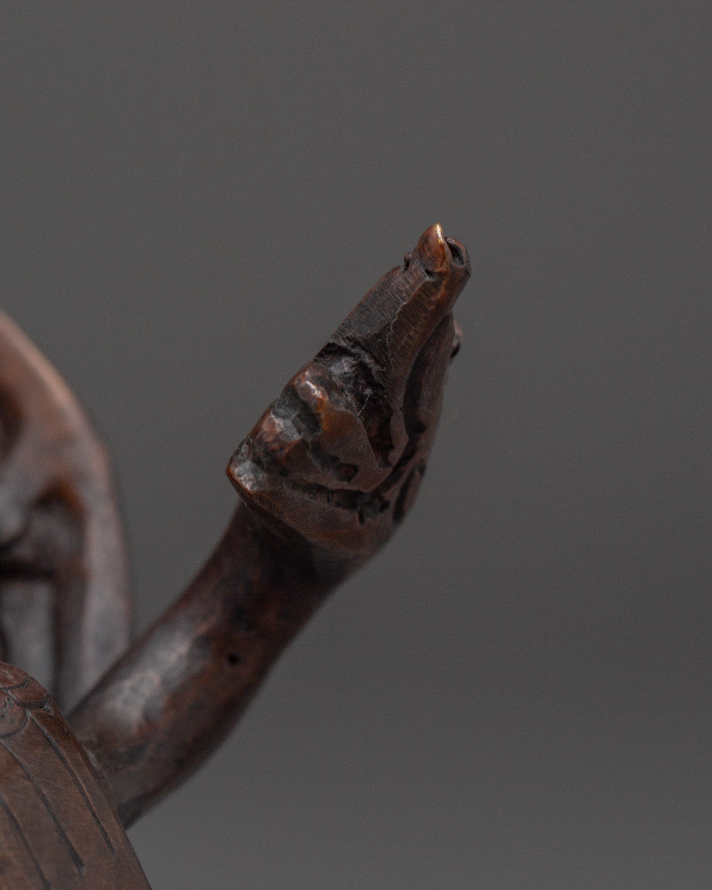 Saraswati Copper Sculpture of the Goddess of Wisdom | Divine Blessings for your Space