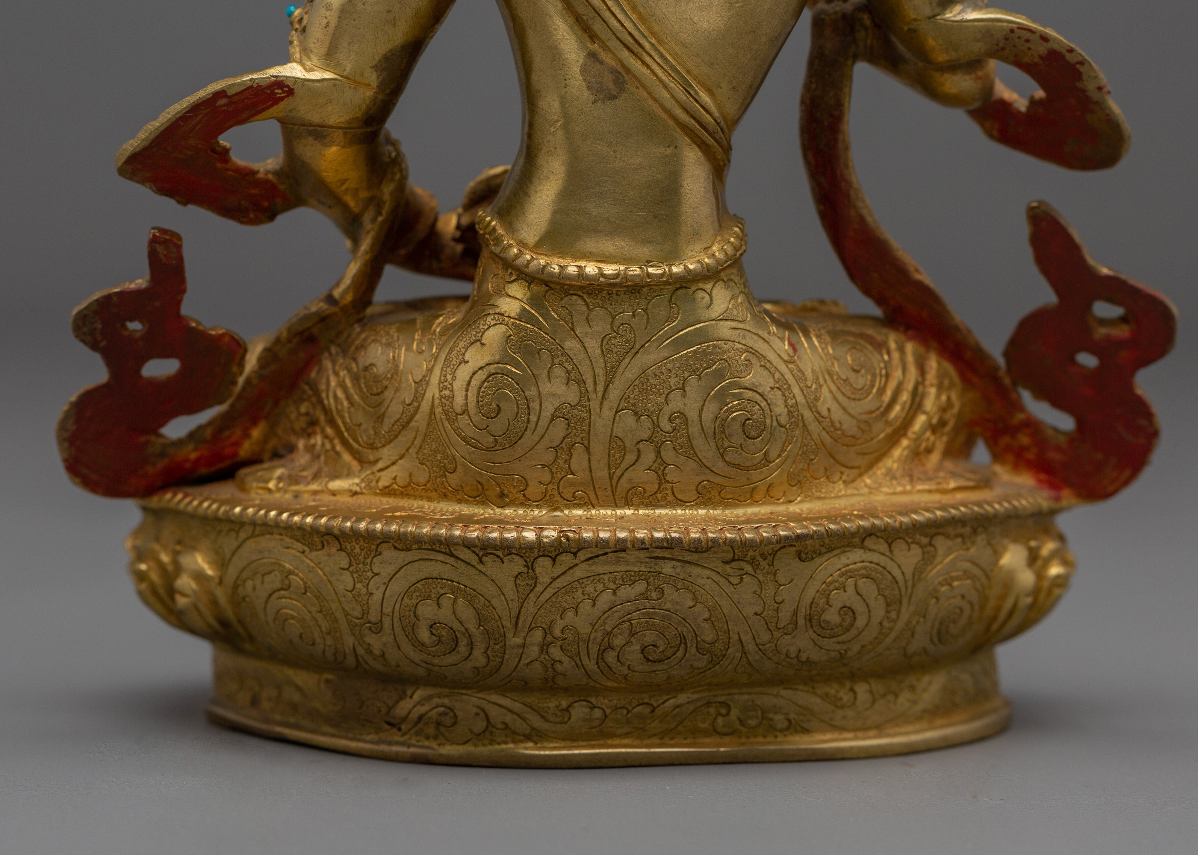 Tibetan Vajrasattva Icon Artwork | Sacred Bodhisattva of Purity