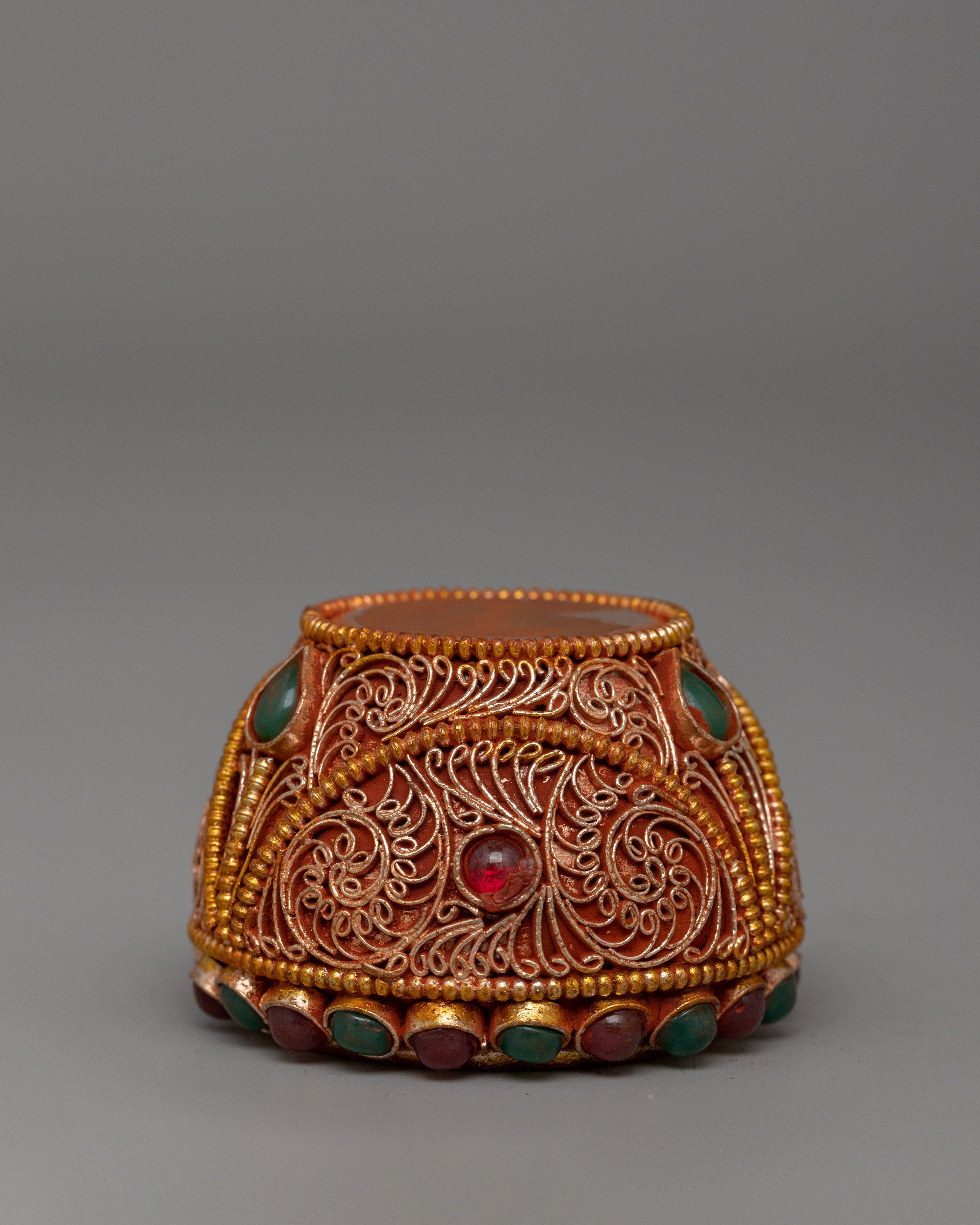Golpa Ceremonial Offerings Bowl | Sacred Buddhist Rituals and Offerings