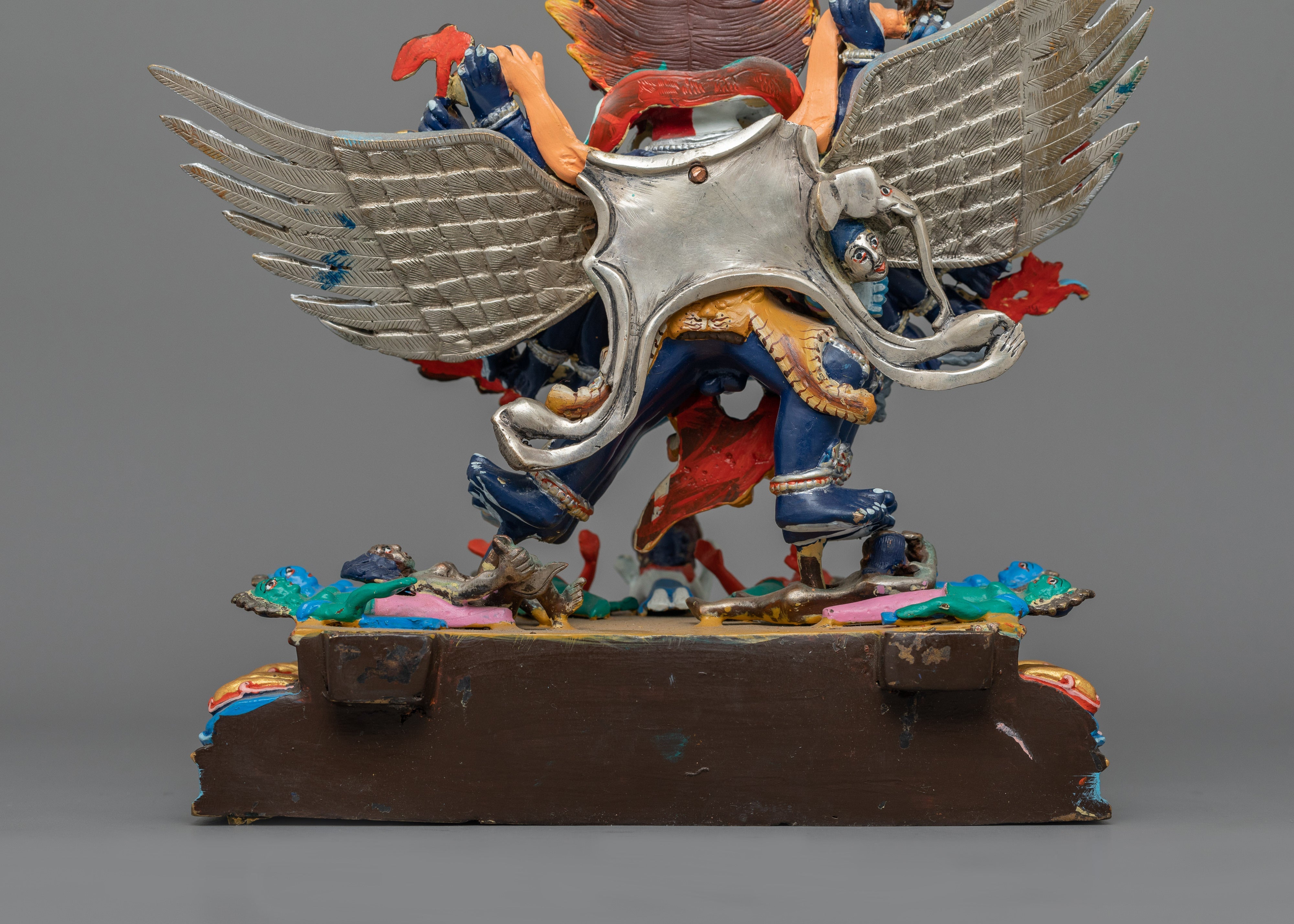 Vajrakilaya Dorje Phurba Buddhist Deity Statue | Traditional Vajrakilaya Protective Deity