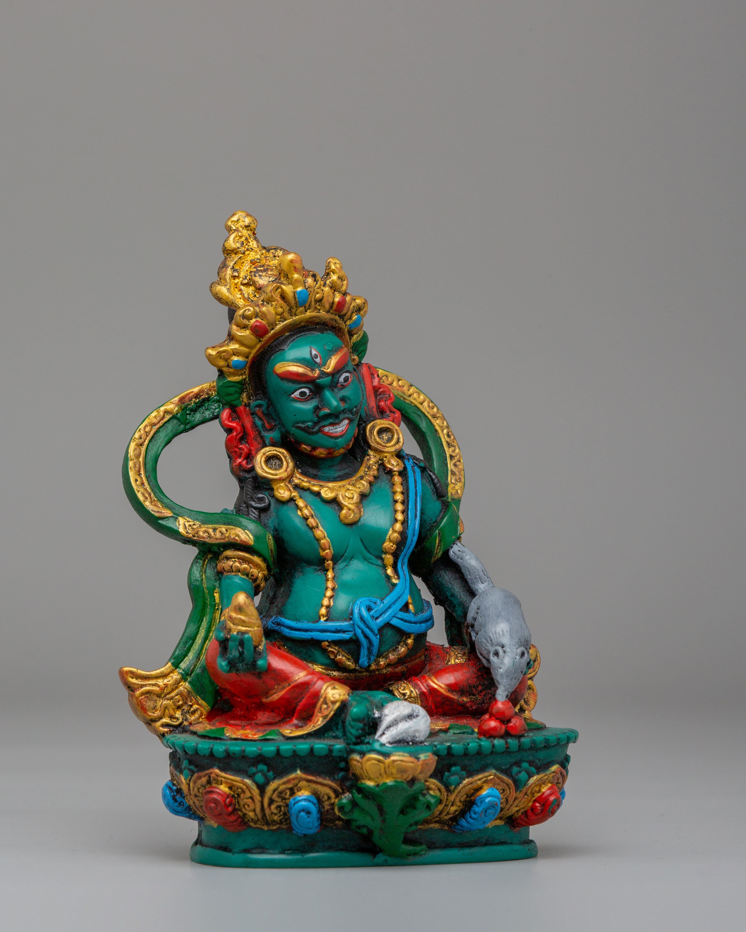Wealth God Dzambhala Figurine | Sacred Spiritual Home Decor