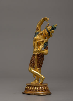 Standing Maya Devi Statue | Buddhist Art for Serenity and Devotion