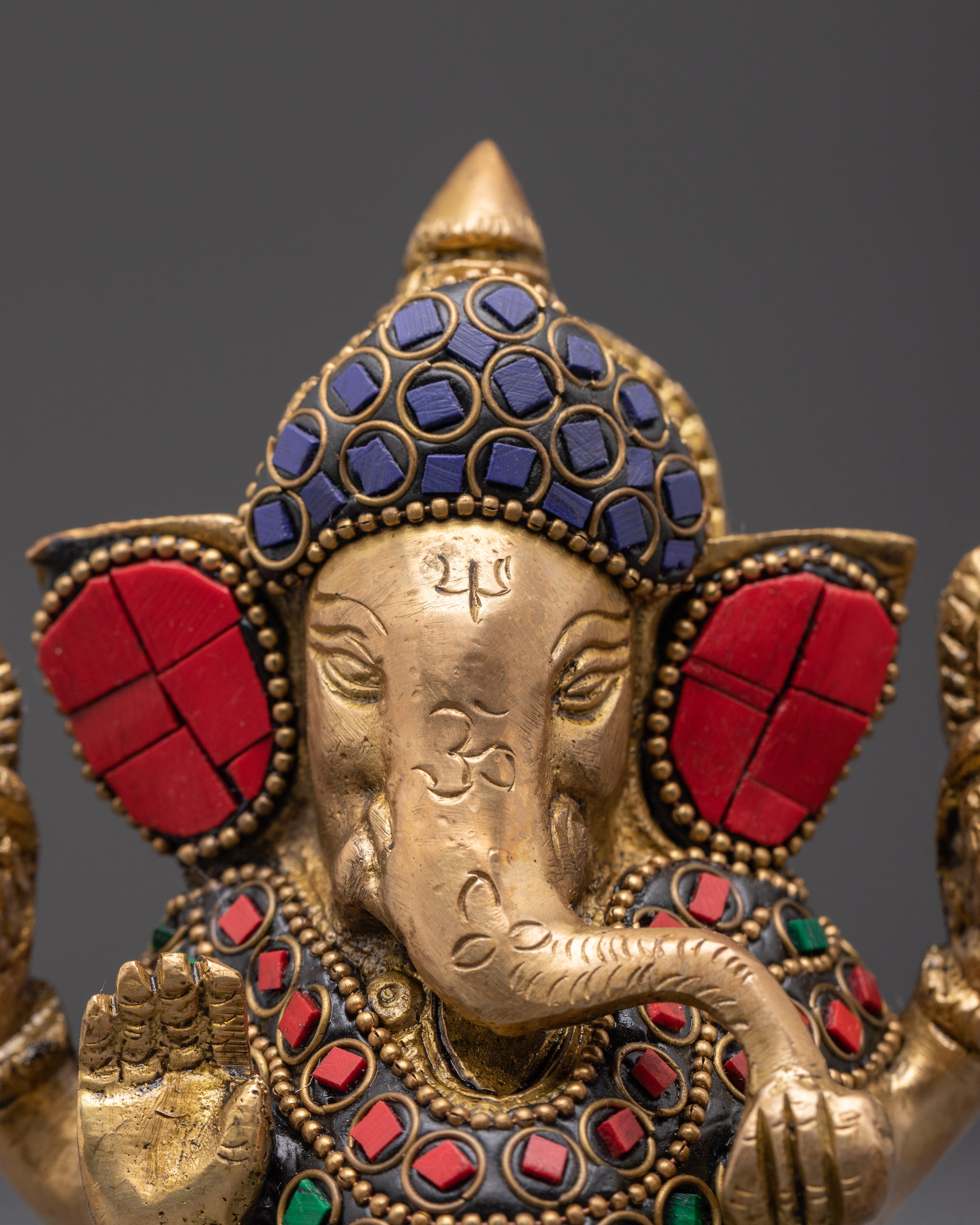 Hindu God Ganesha Statue | Handcrafted Ganesha Idol for Meditation & Blessings