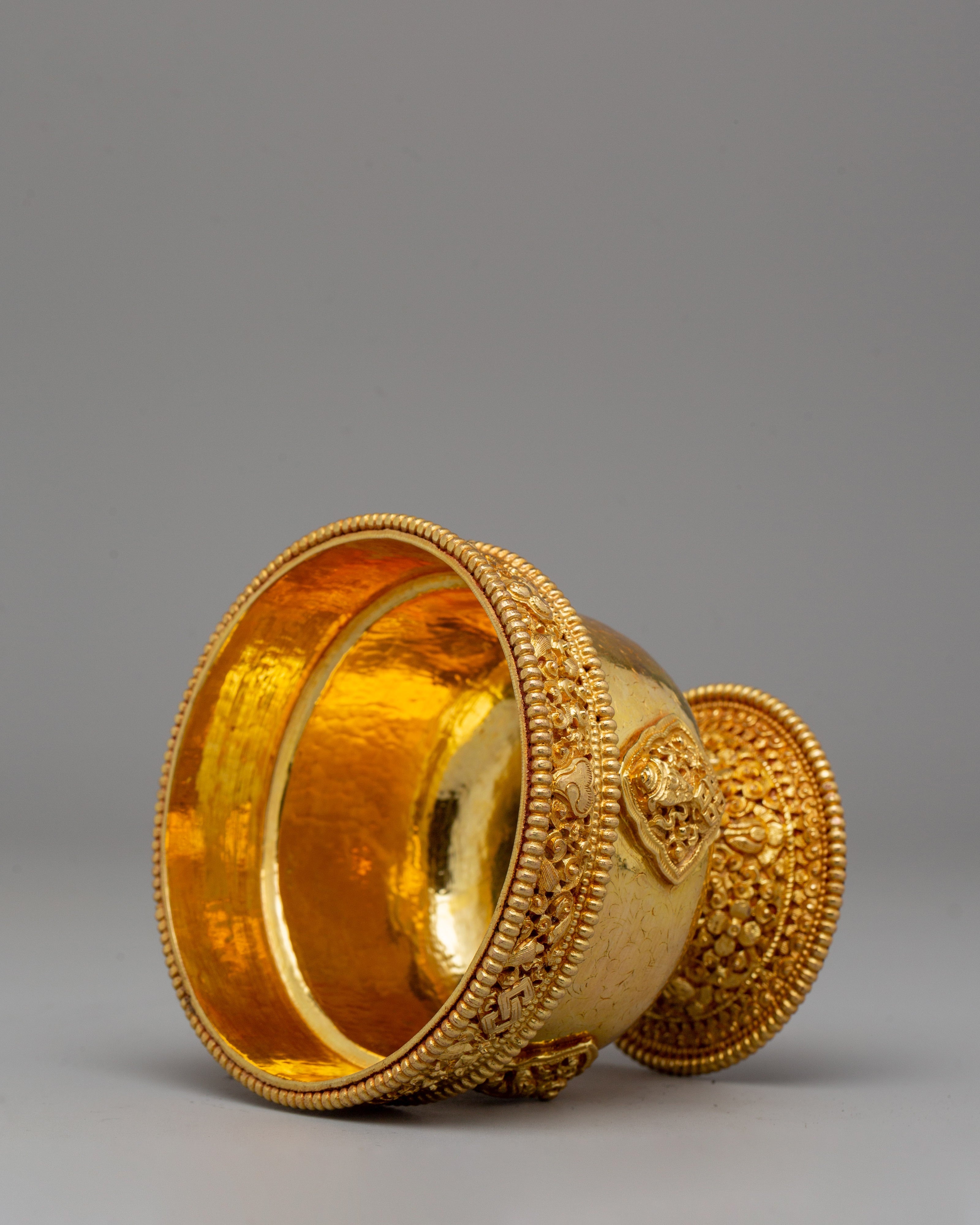 Water Offering Bowls (Ting) | Sacred Addition to Buddhist Shrines