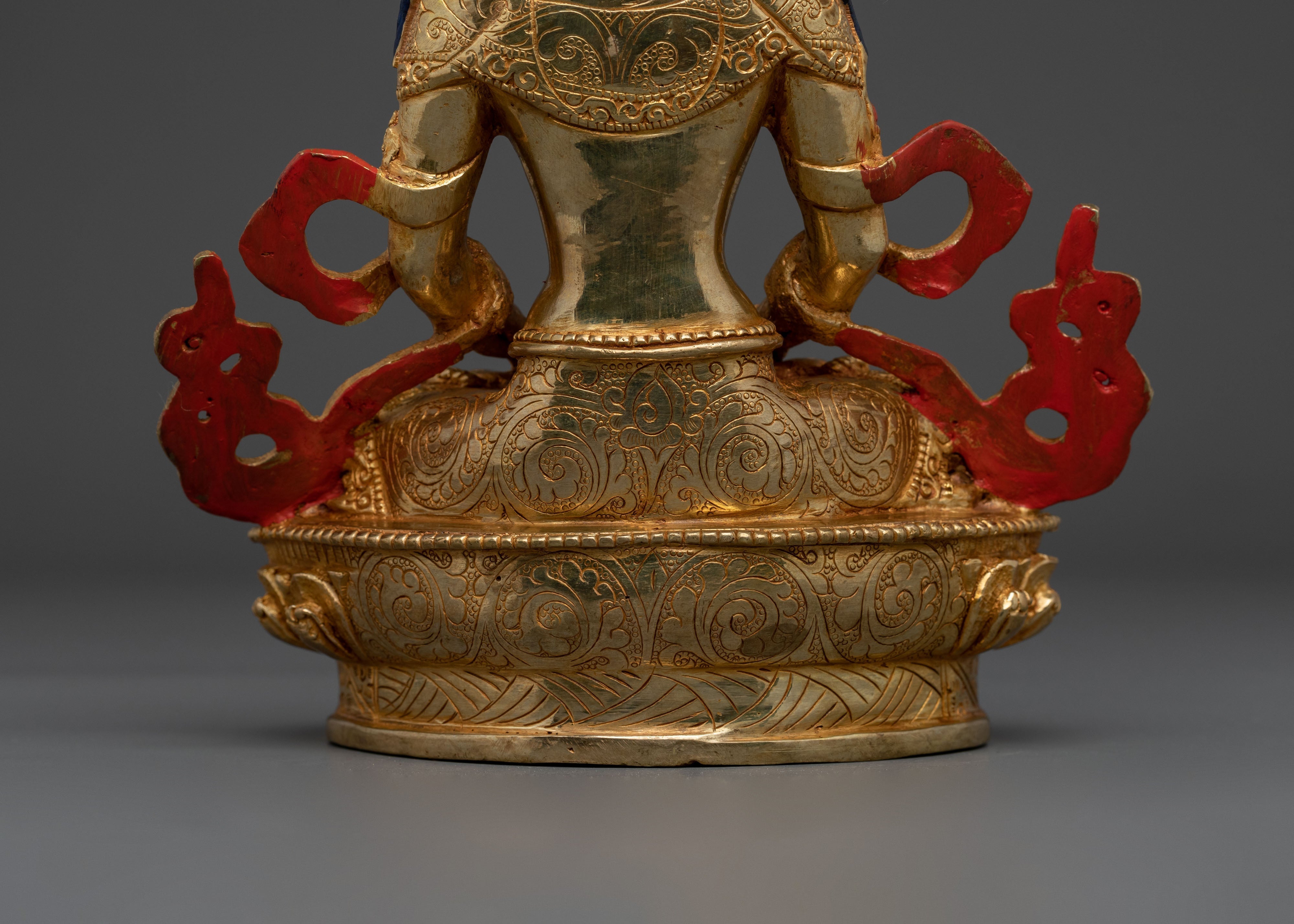 Handmade Tibetan Amitayus Sculpture | Traditional Buddhist Art