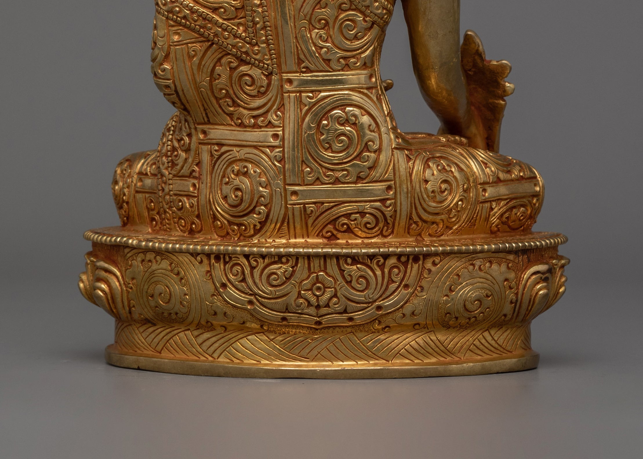 Nepalese Handmade Sculpture of Medicine Buddha | Buddha of Healing, and Compassion