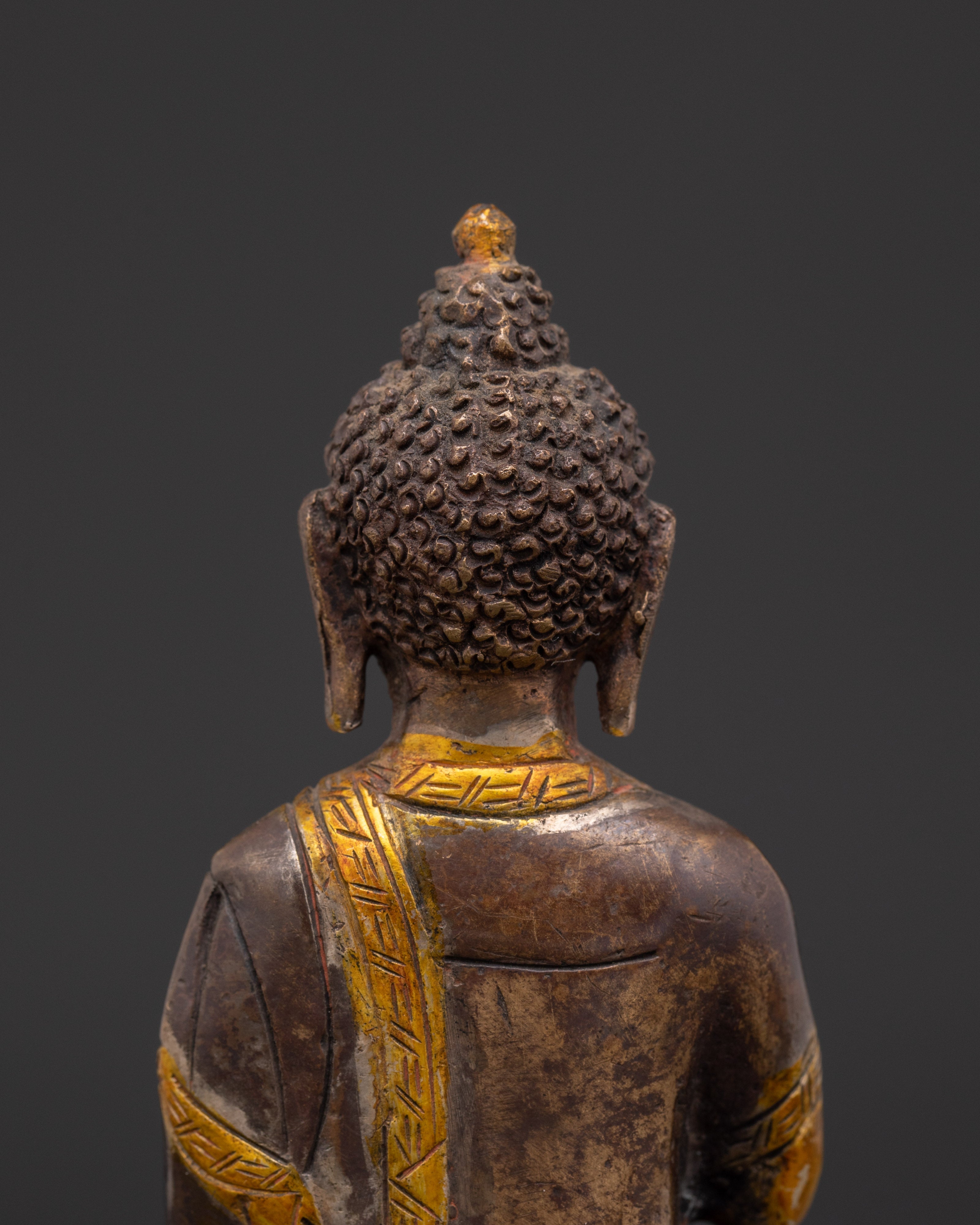 Copper Vairocana Statue | Symbol of Enlightenment and Wisdom