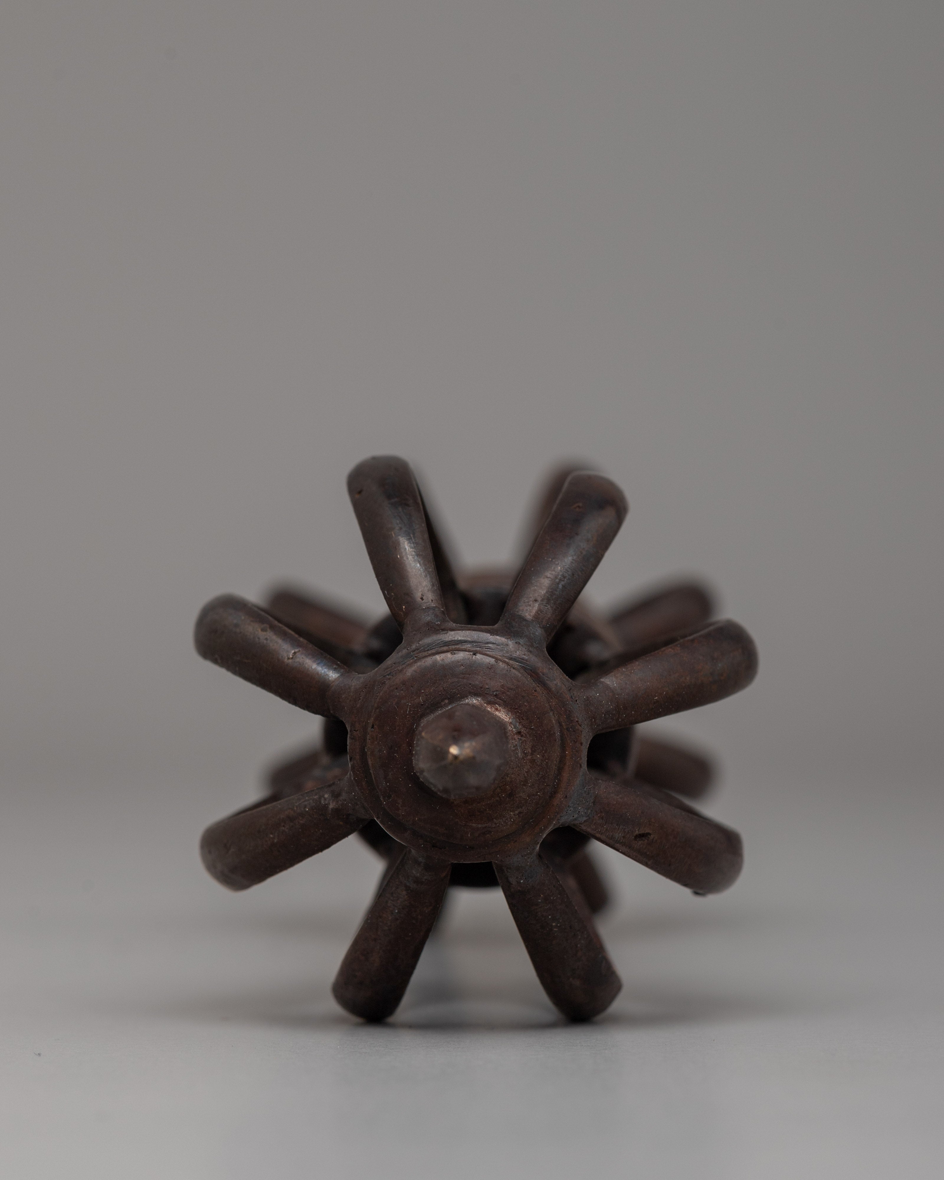 Oxidized Copper Body Vajra | Sacred Tibetan Ritual Tool