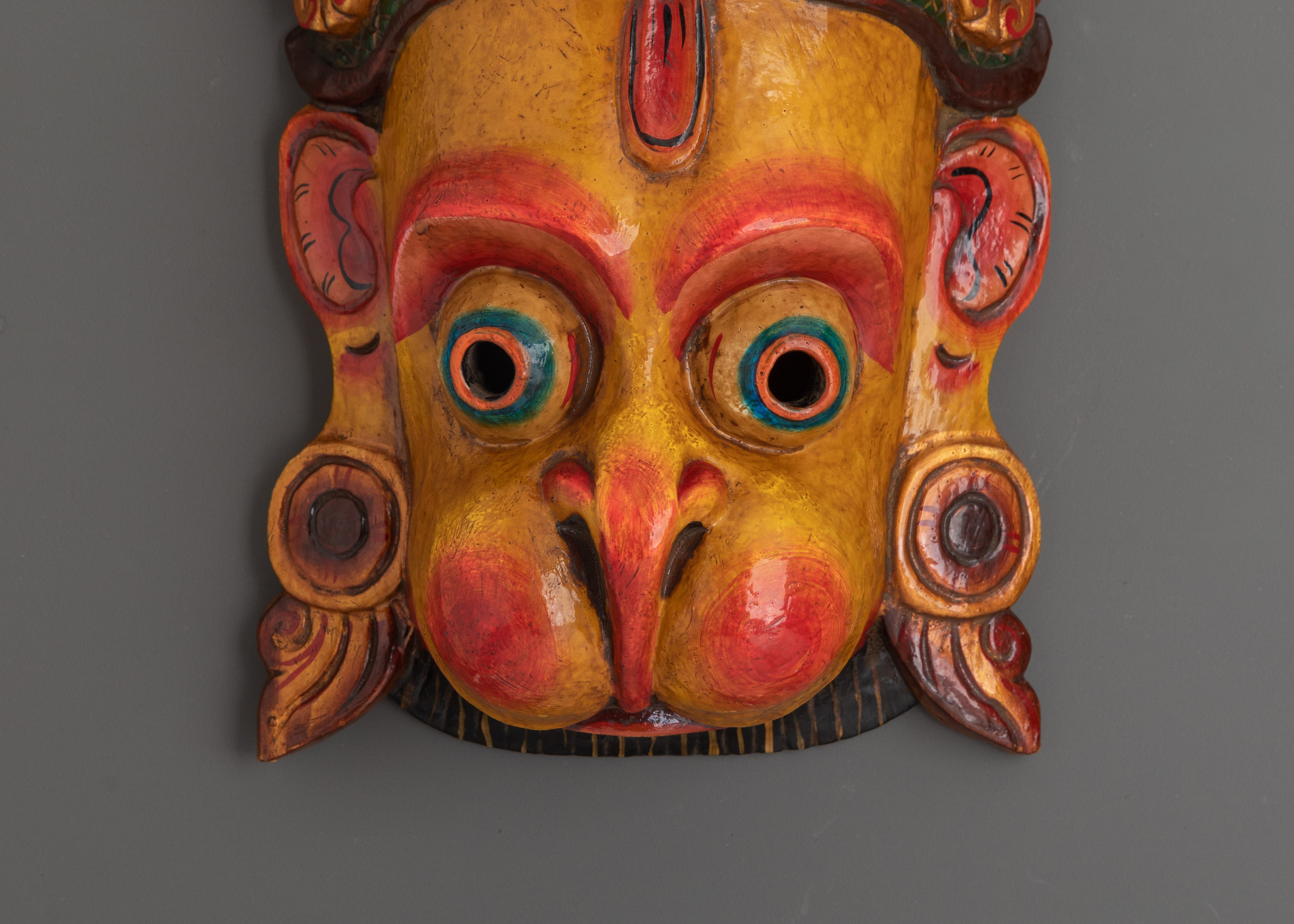 Hanuman Mask Wall Decor | Protection Wall Art