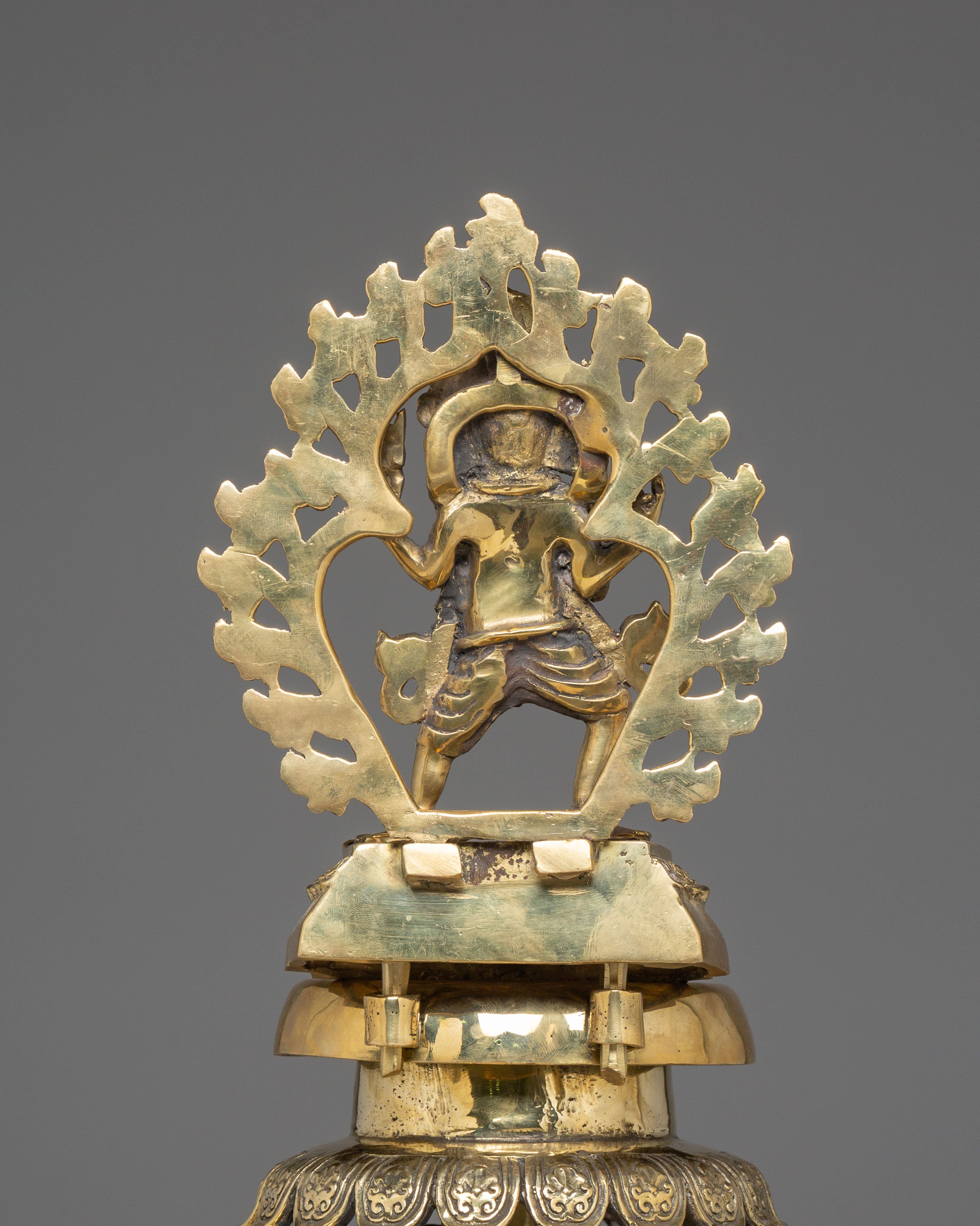 Brass Panas Lamp Set | Sacred Oil Lamp for Spiritual Offering
