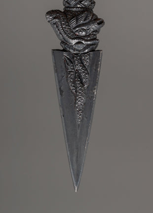 Tibetan Tantric Iron Phurba Dagger | Vajrakilaya Ritual Dagger for Protection