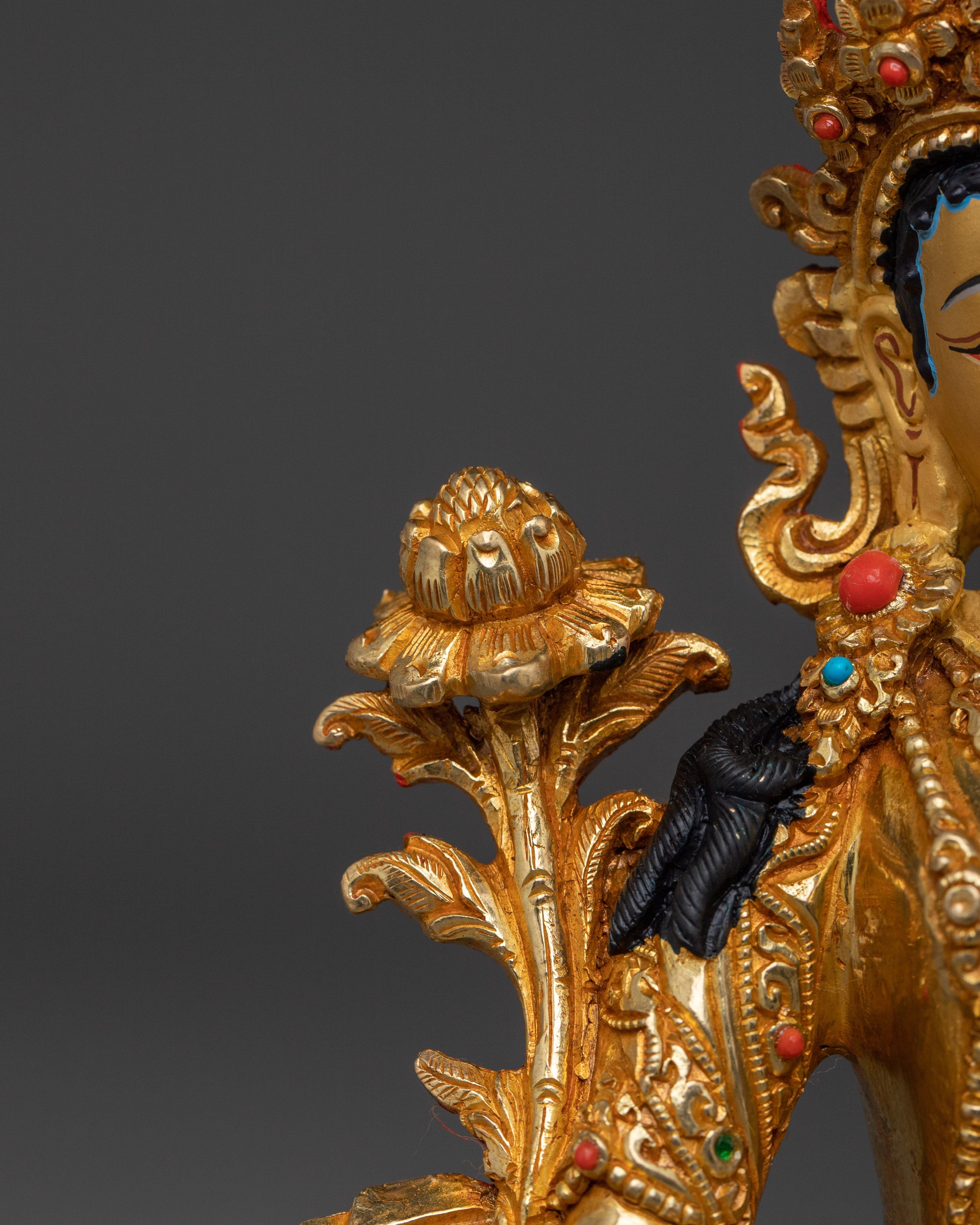 Buddhist Healing Deity White Tara Statue | Sita Tara - Female Buddha of Compassion