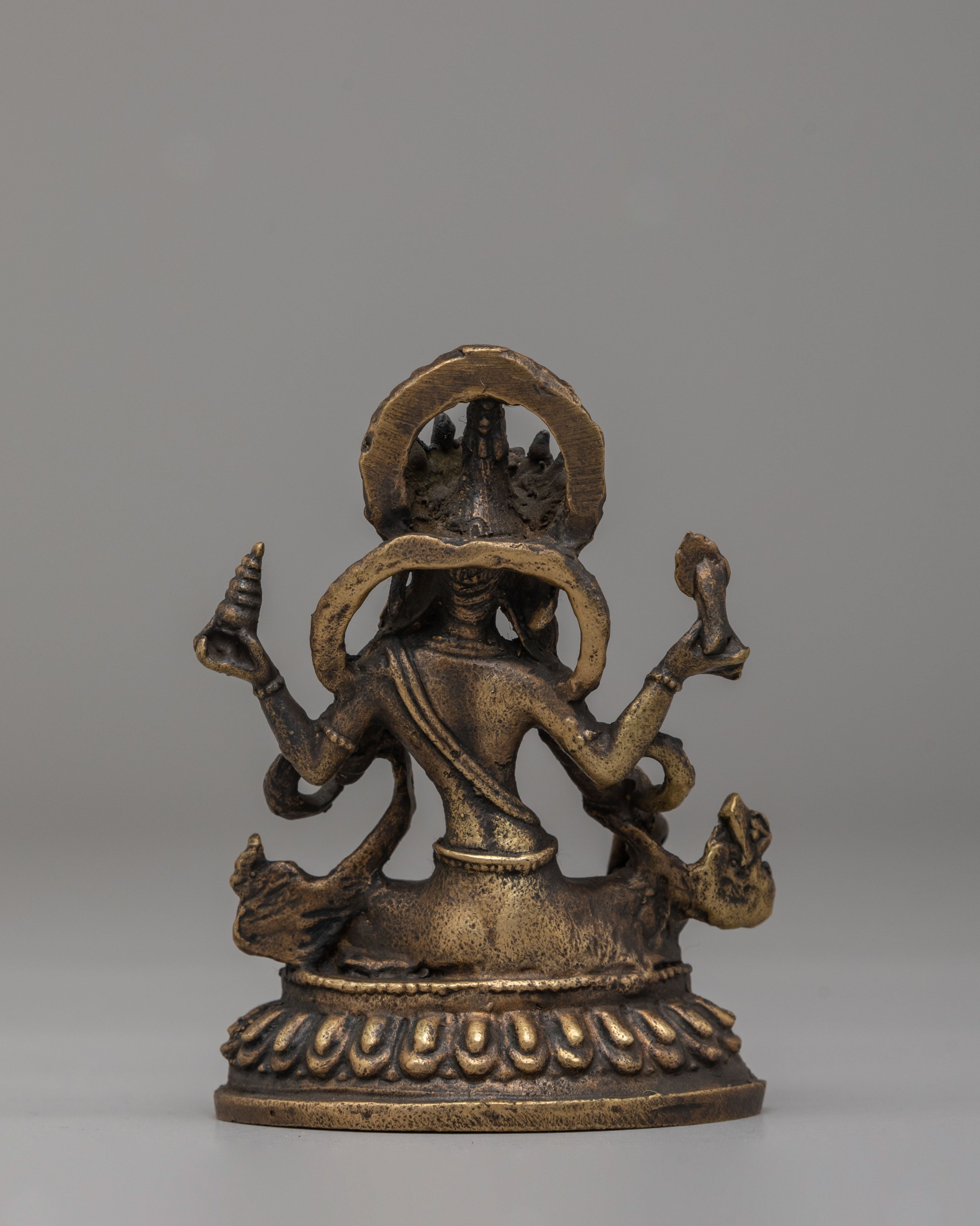 Traditional Sacred Laxmi Statue | Handcrafted Brass Lakshmi Idol for Puja & Home Decor