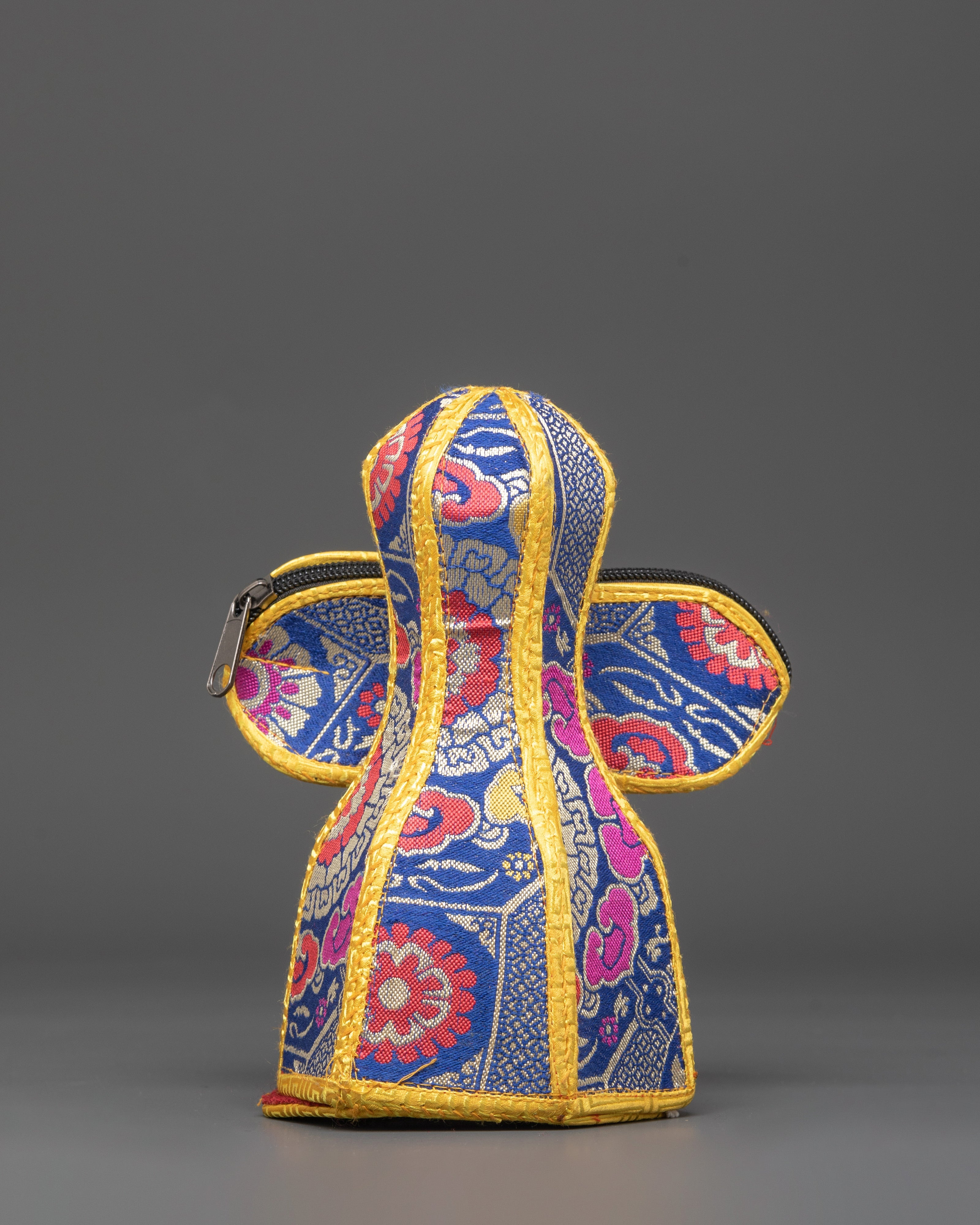 Silk Bell and Vajra Cover | Bell and Vajra Cover for Buddhist Rituals