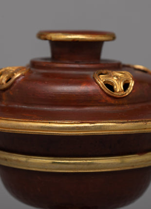 Tibetan Oil Lamps Set | Awaken Spiritual Radiance with Tibetan Ghee Lamp