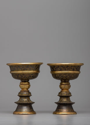 Butter Lamp Offerings Set | Illuminate Your Altar with Butter Lamp Offerings