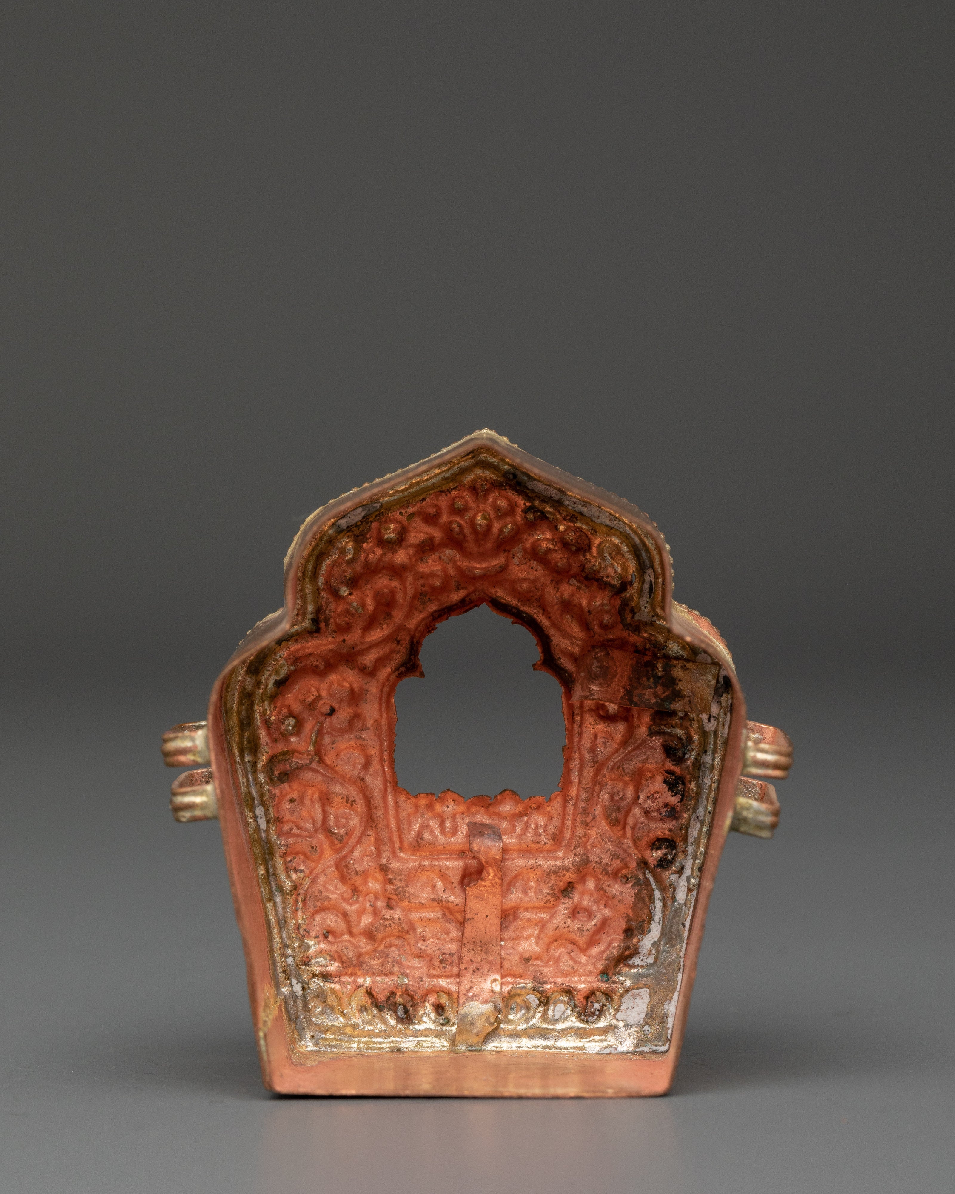 Copper Handcrafted Ghau box | Meditation Energy