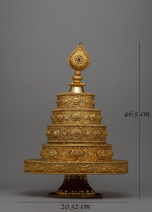 Tibetan Buddhist Mandala Set | Embark on a Journey of Spiritual Harmony and Enlightenment