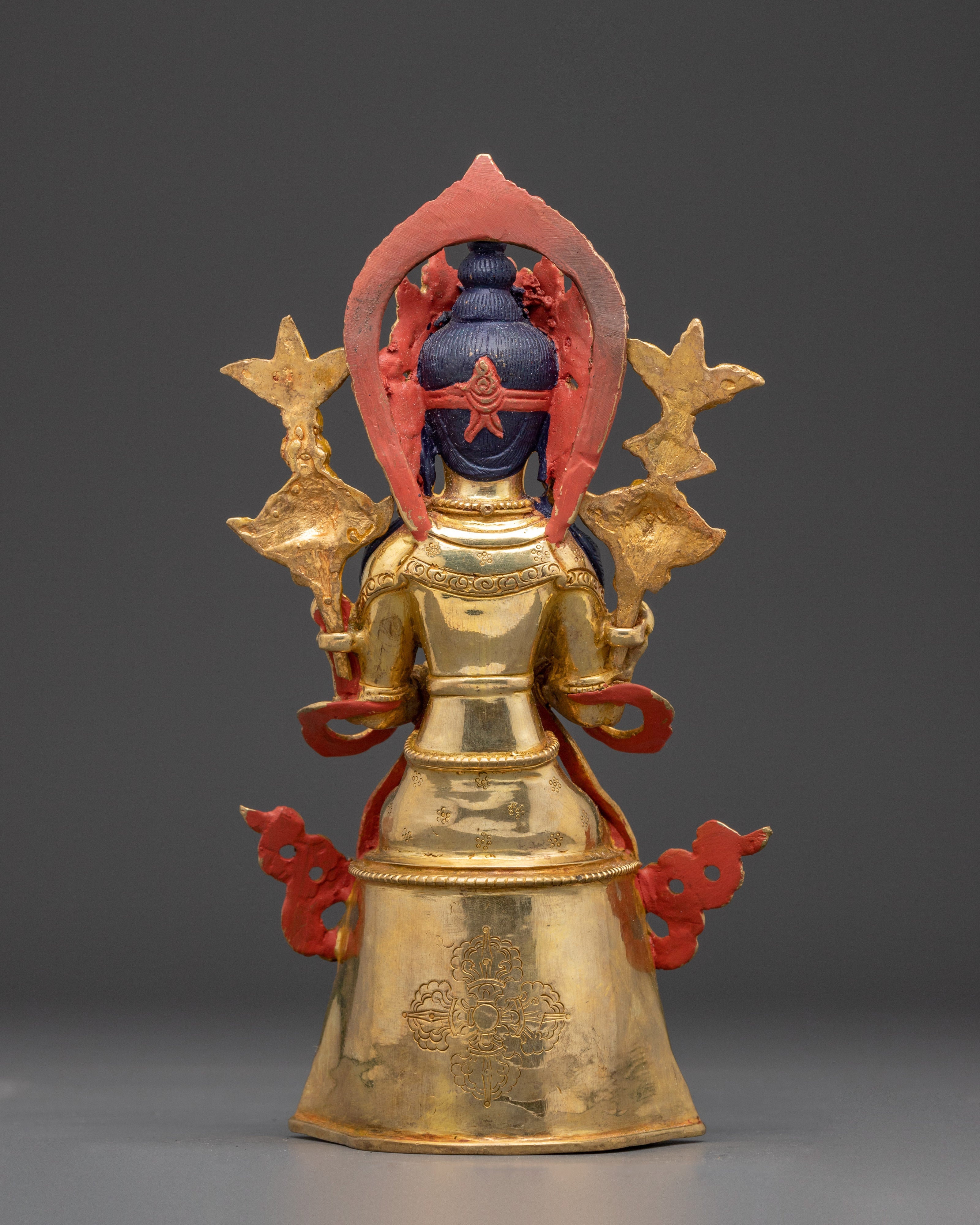 Handcrafted Maitreya Buddha Sculpture | Spiritual Decor for Altar or Meditation