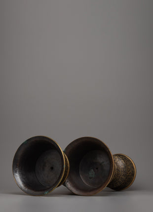 Buddhist Dipa Butter Lamp Set | Radiant Illumination for Sacred Spaces