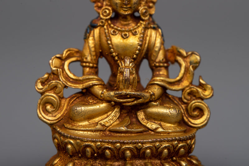 Amitayus Longevity Statue | Divine Blessing for Flourishing Health and Prosperity