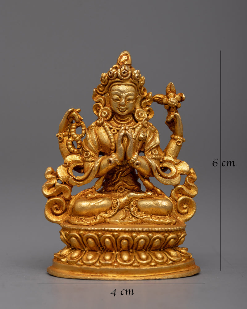 Chenrezig Prayer Statue | A Beacon of Spiritual Grace