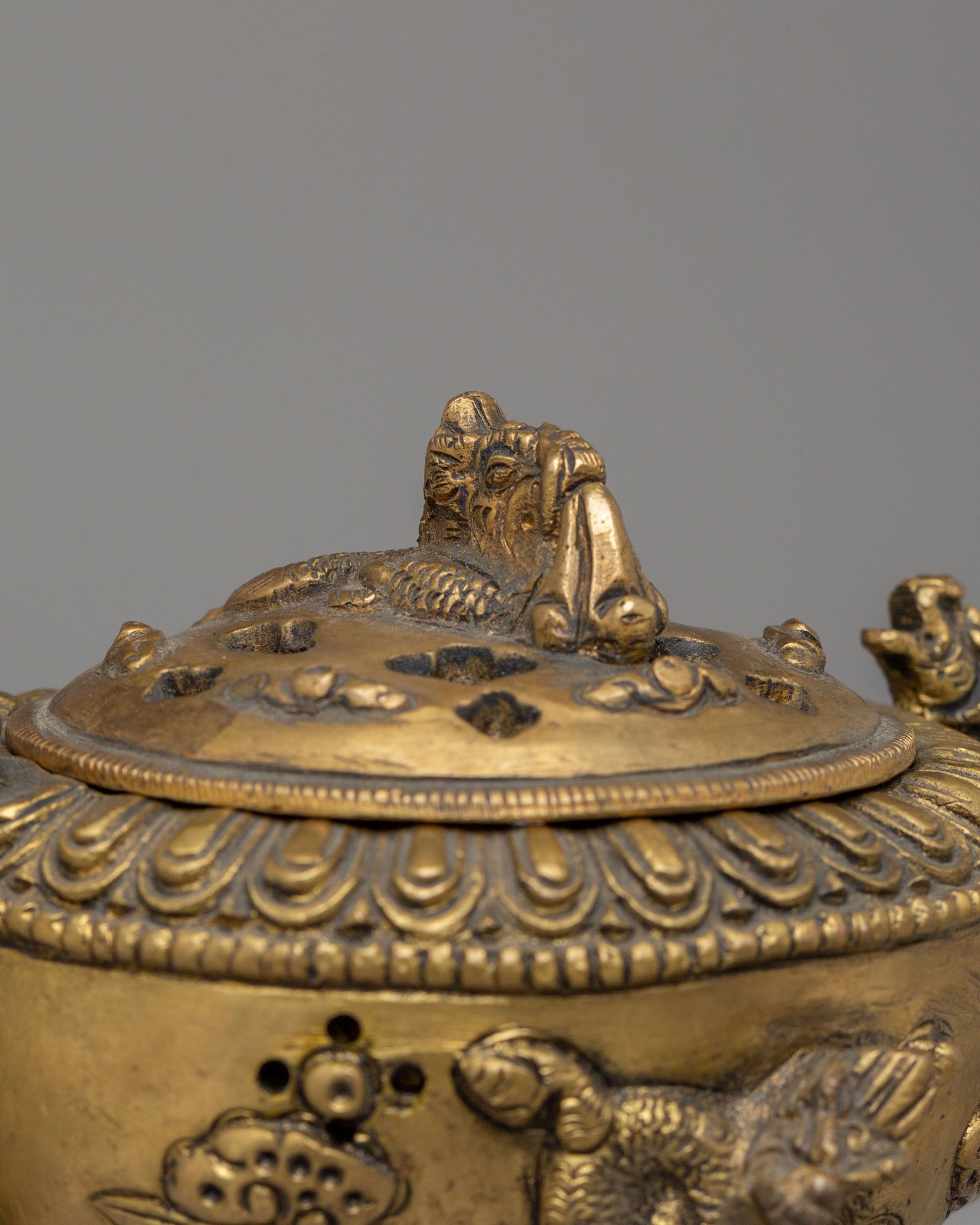 Handmade Incense Burner for Ritual Use | Decorative Brass Incense Holder