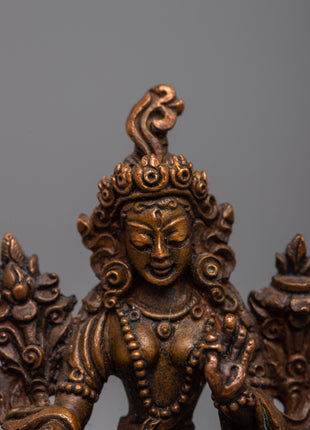 Statue of White Tara | Statue of Compassion and Healing Radiance