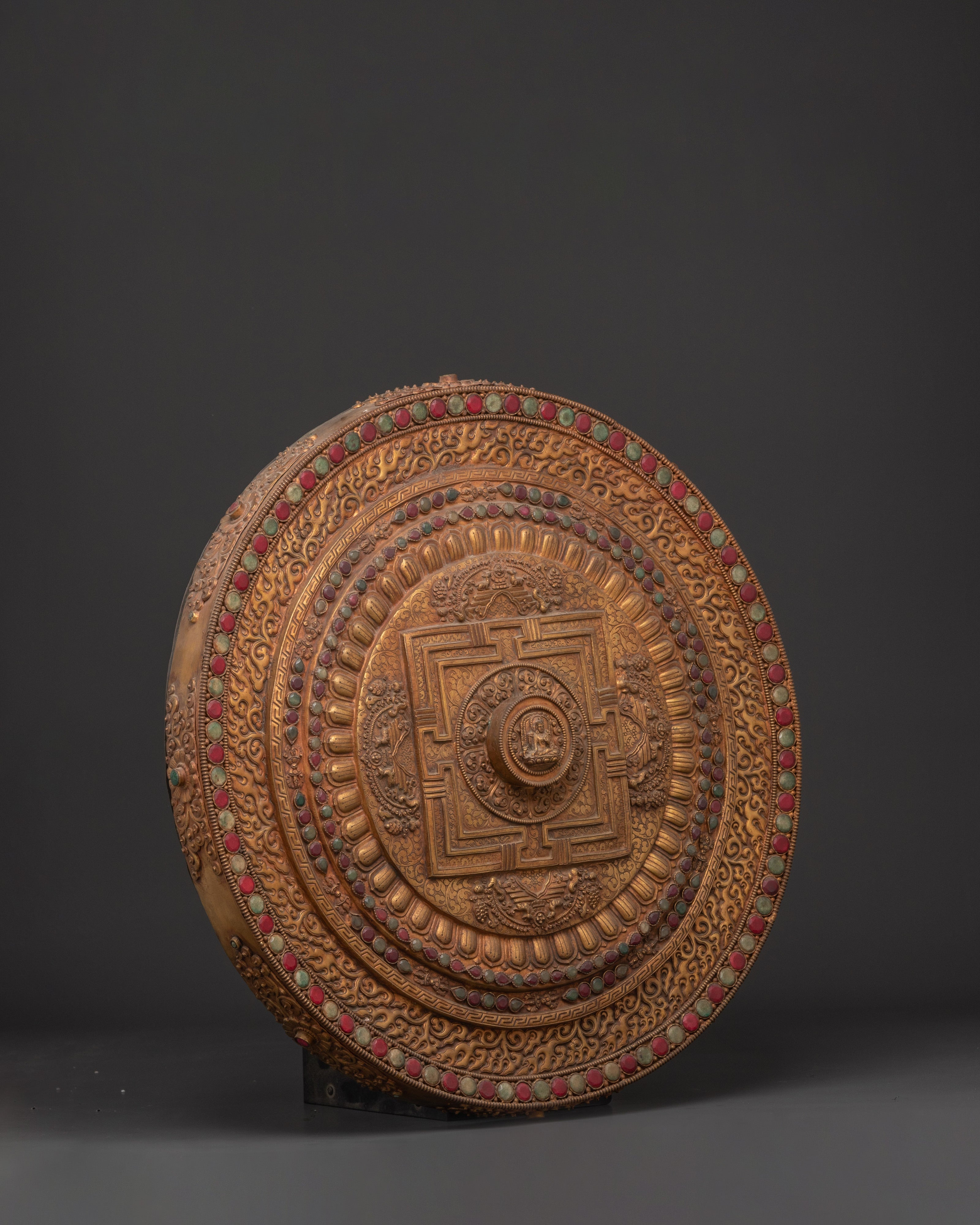 Gold-Plated Wall Hanging | For Sacred or Luxury Interiors