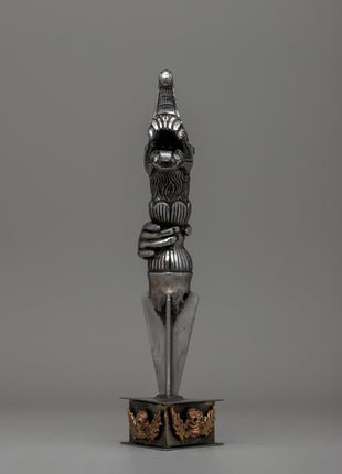 Tibetan Phurba with Intricate Hand-Carved Details