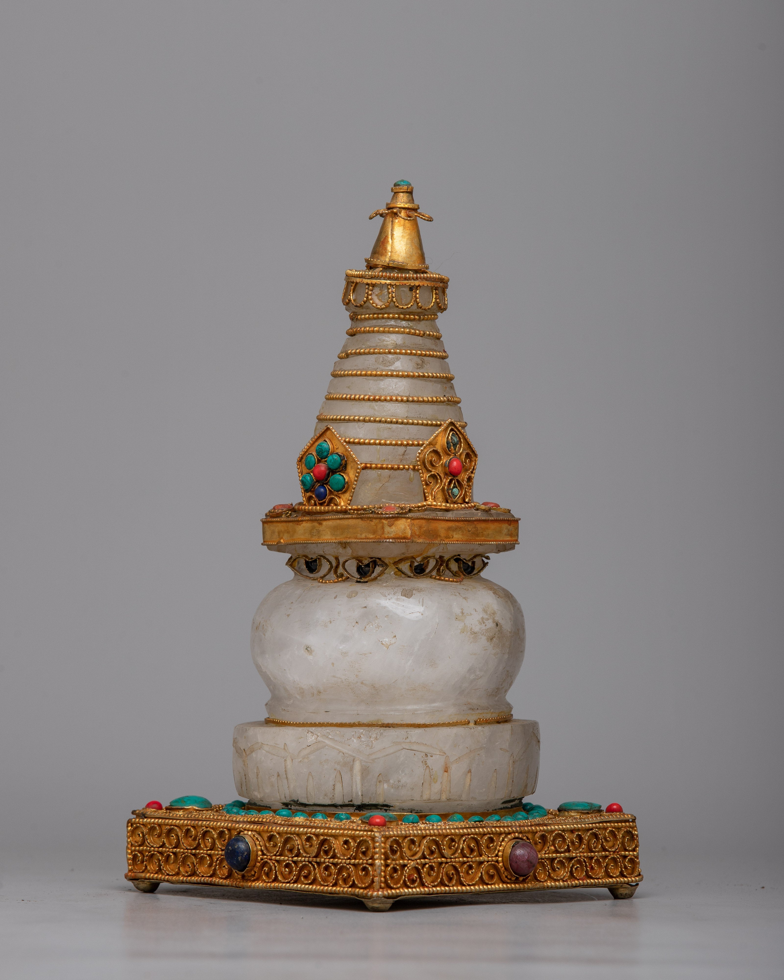Buddhist Crystal Stupa | Elevating Your Spiritual Practice with Sacred Beauty