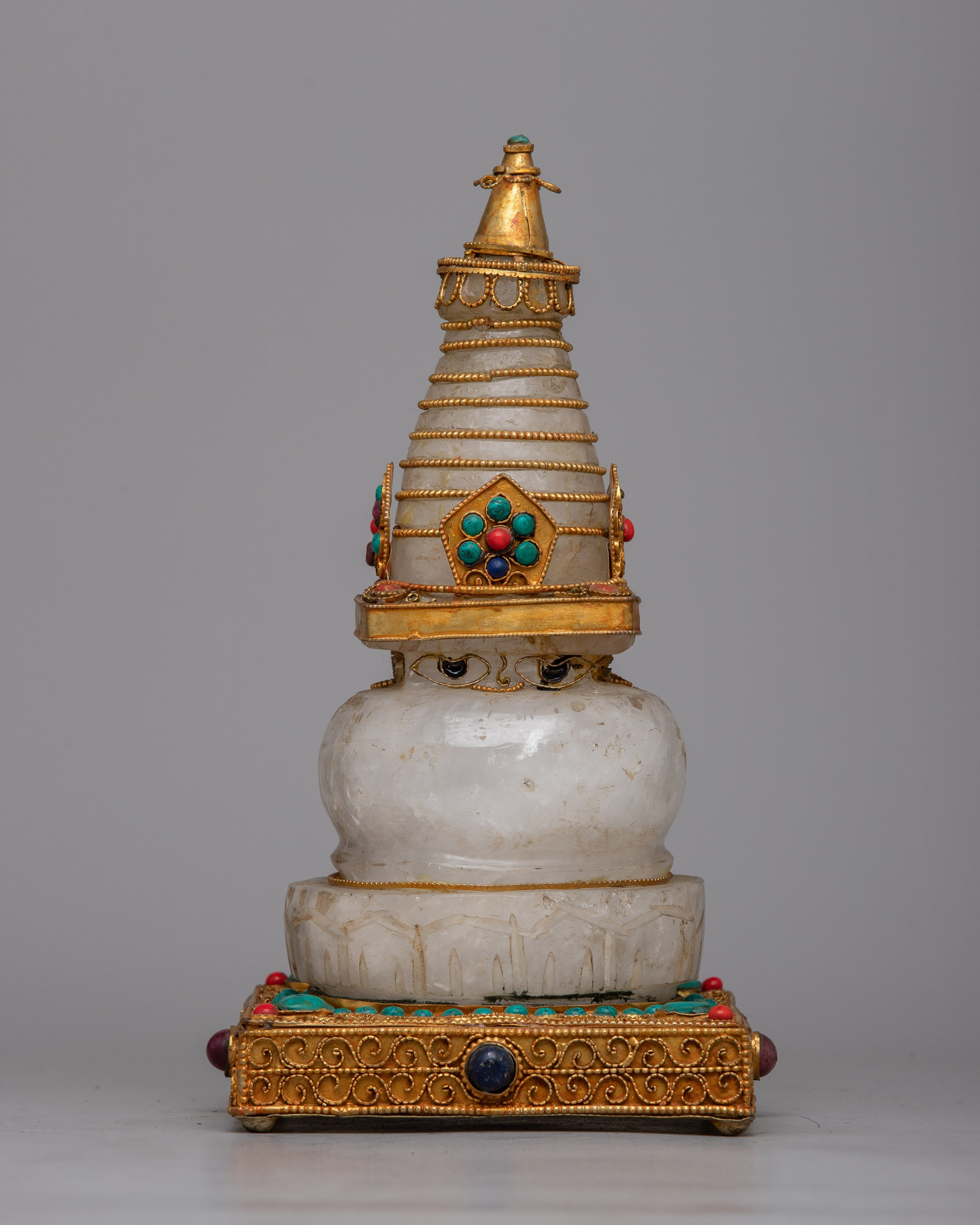 Buddhist Crystal Stupa | Elevating Your Spiritual Practice with Sacred Beauty